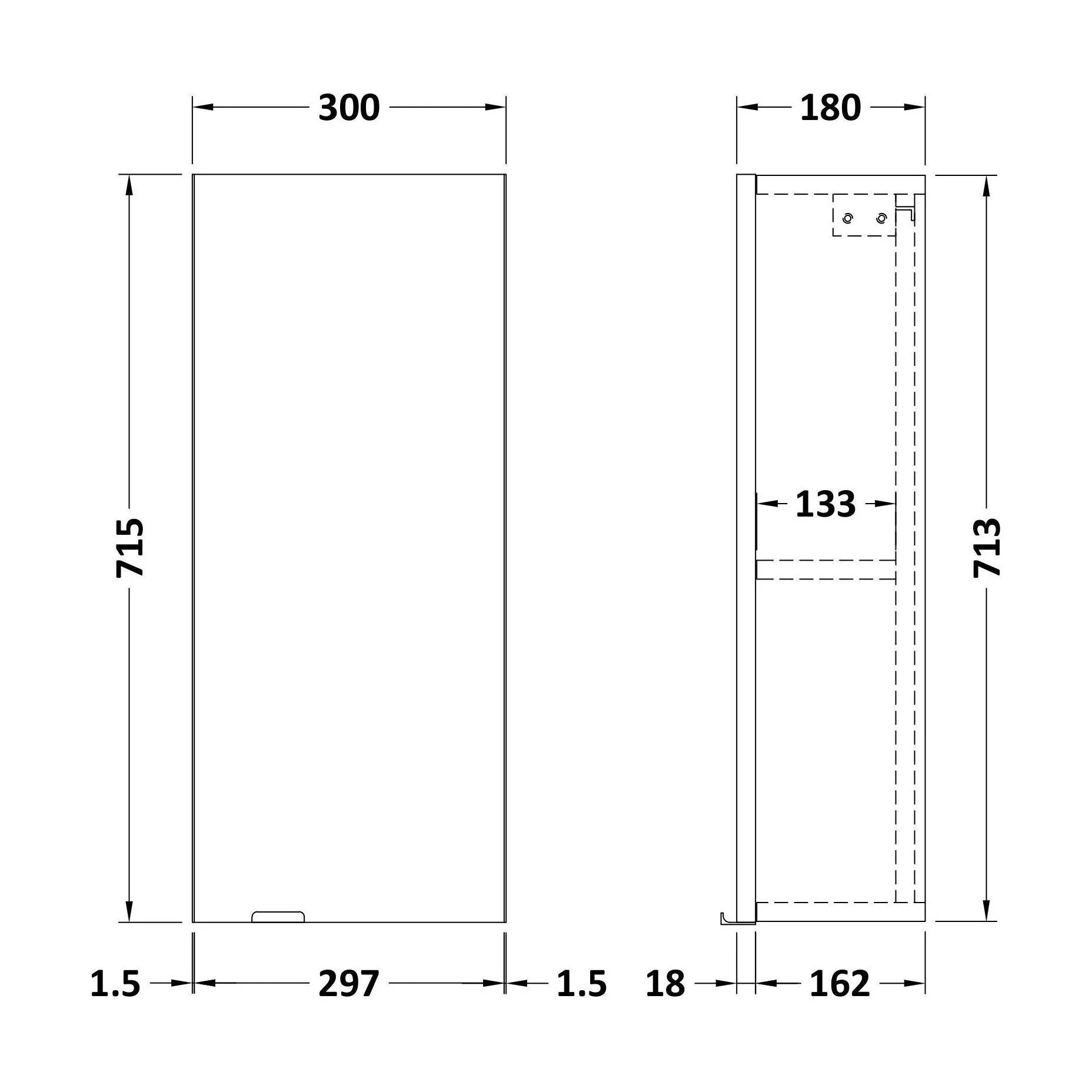300 Wall Unit HBLACK - Image 2