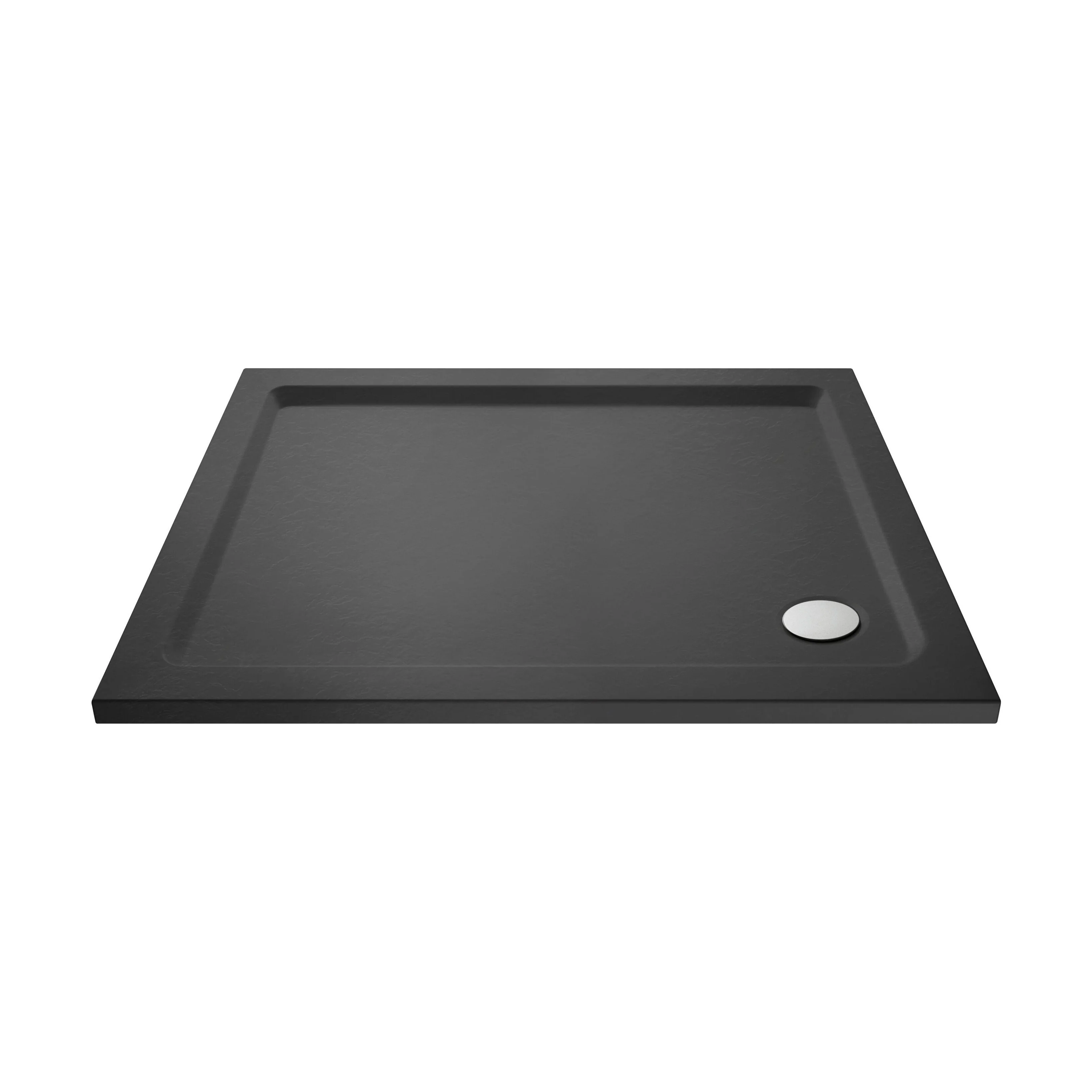 Balterley Shower Tray Modern Rectangular 40mm Profile Slimline, White or Grey - Multiple Sizes Available - Image 116