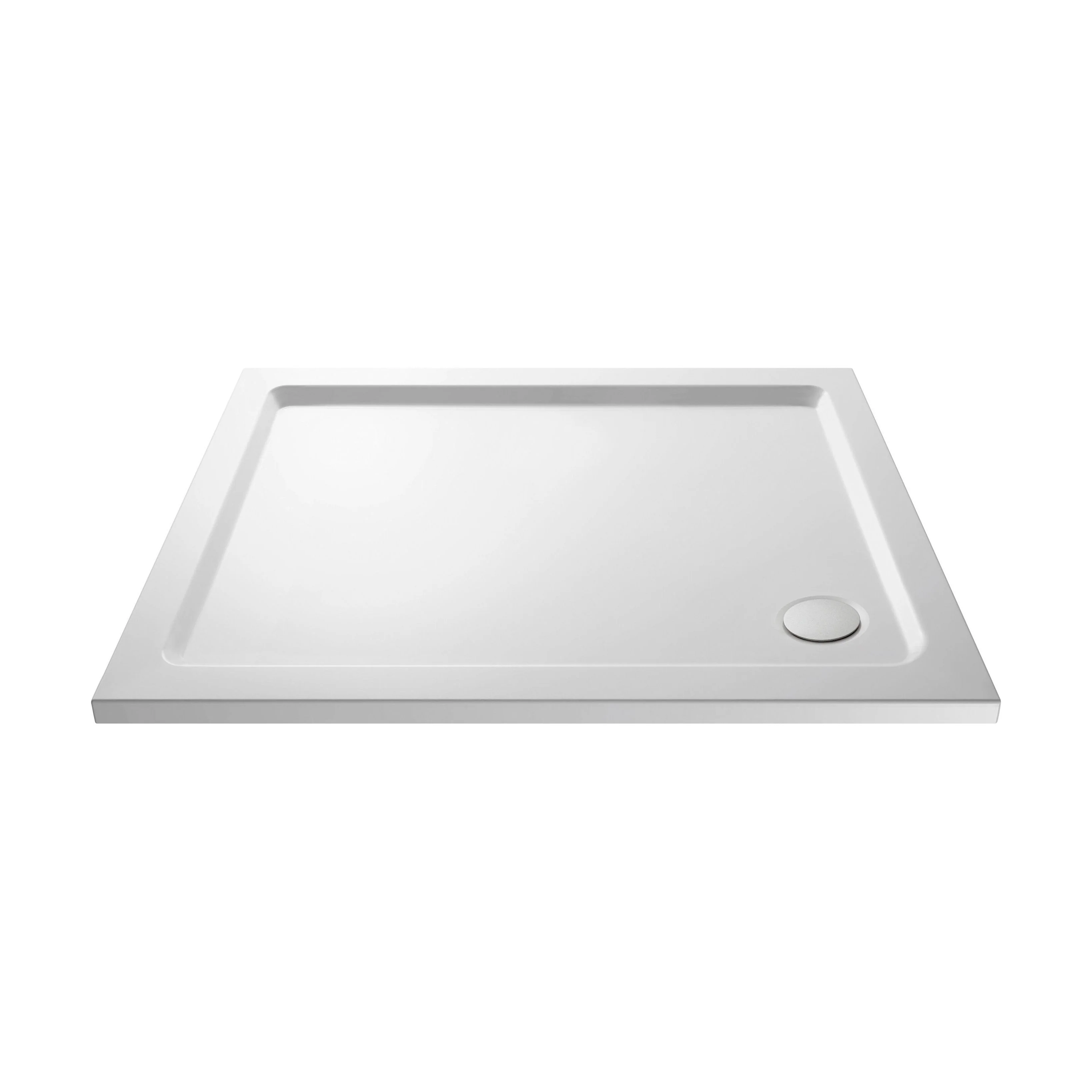 Balterley Shower Tray Modern Rectangular 40mm Profile Slimline, White or Grey - Multiple Sizes Available - Image 75
