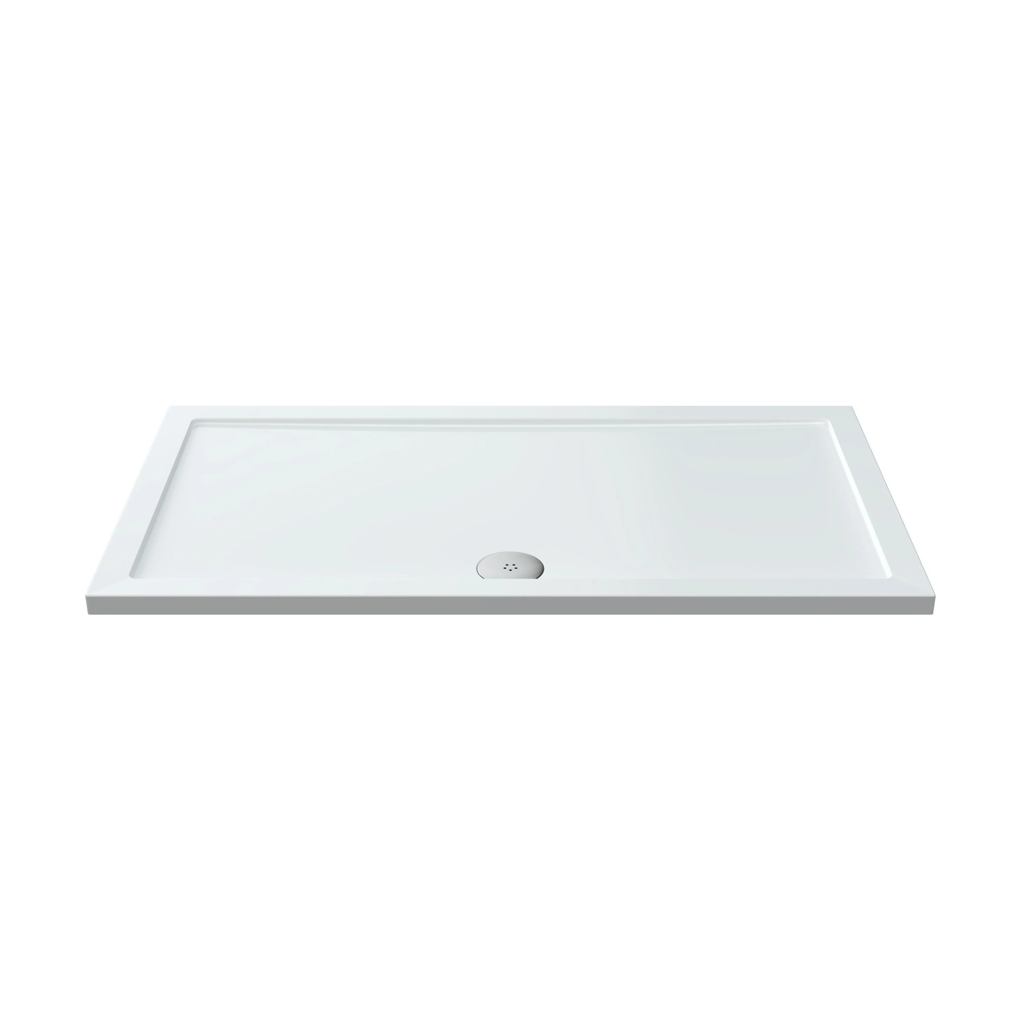 Balterley Shower Tray Modern Rectangular 40mm Profile Slimline, White or Grey - Multiple Sizes Available - Image 93