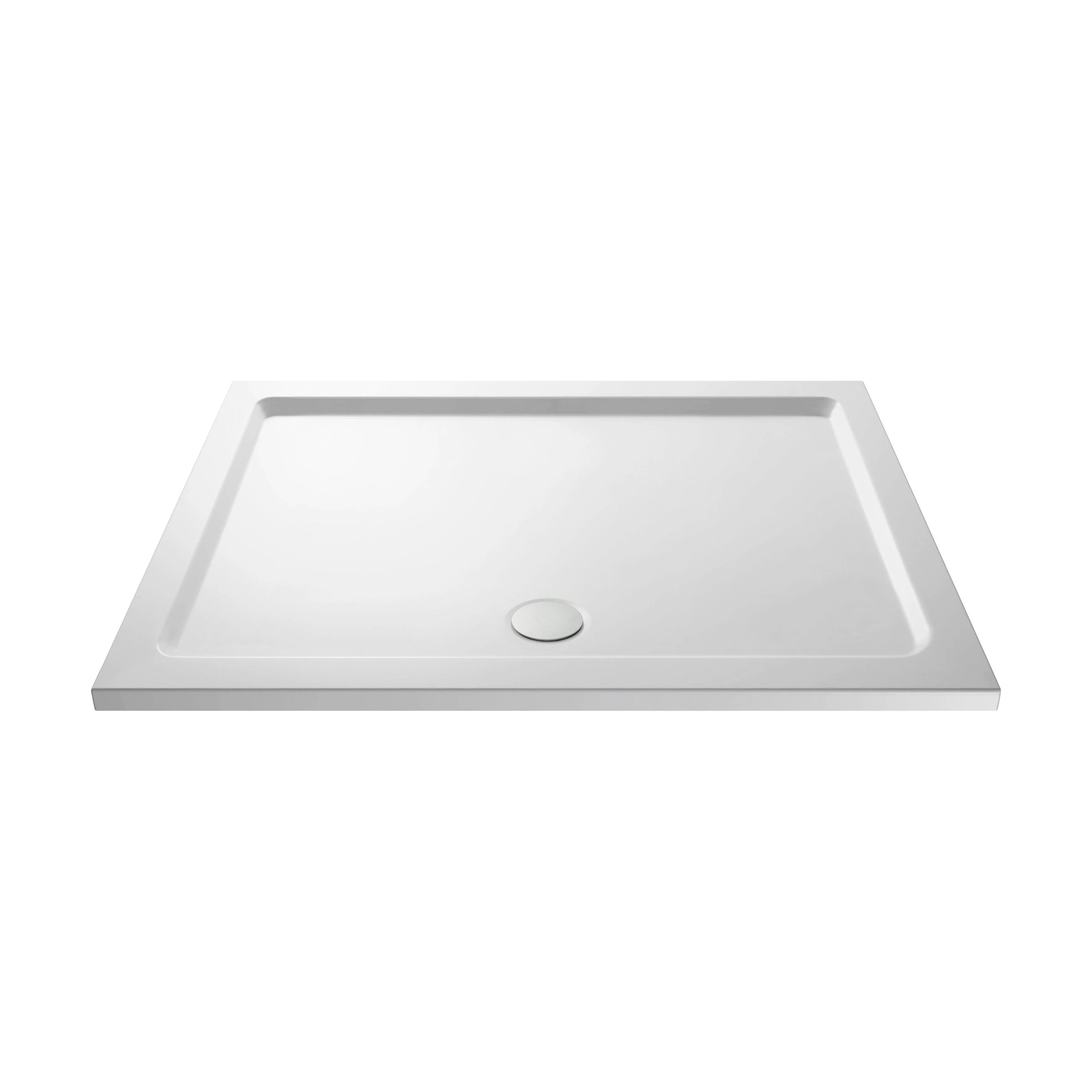 Balterley Shower Tray Modern Rectangular 40mm Profile Slimline, White or Grey - Multiple Sizes Available - Image 96