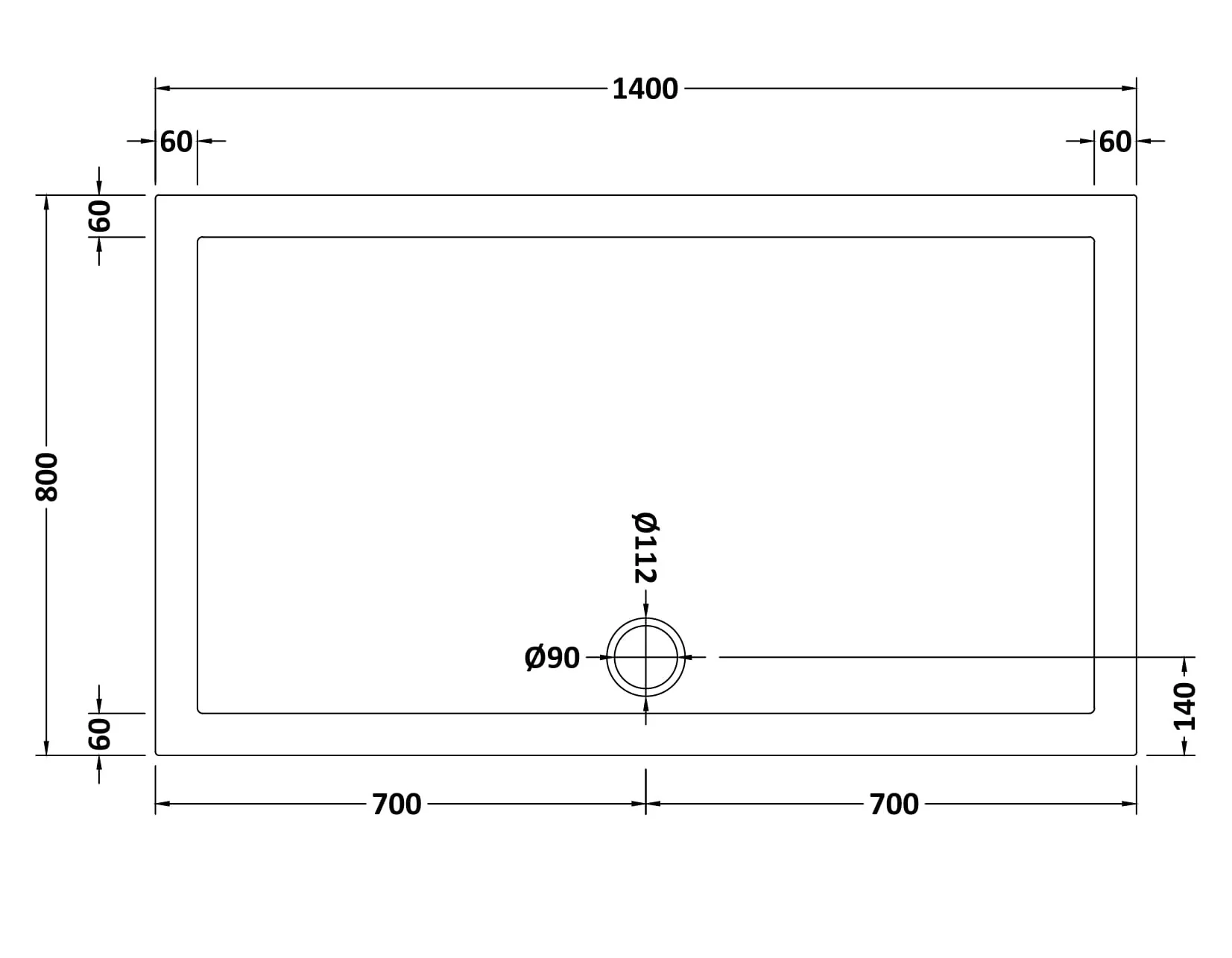 Contemporary 8mm Glass Walk In Wetroom Screen and Hinged Return Screen and Shower Tray - Choice of Size and Finish - Image 22