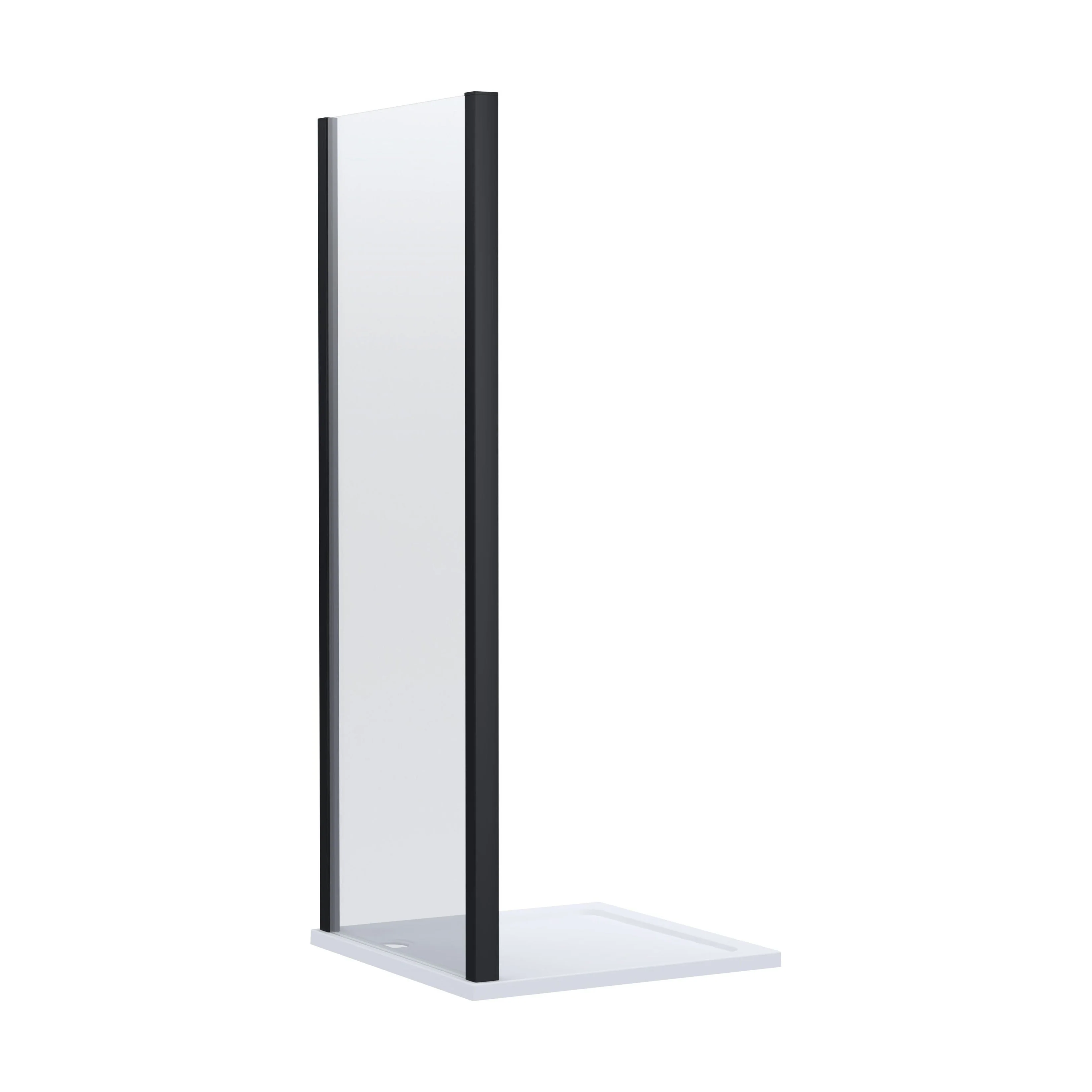 Ellenhall 8mm Toughened Safety Glass Shower Side Panel, 1900mm Height - Choice of Size and Finish - Image 18