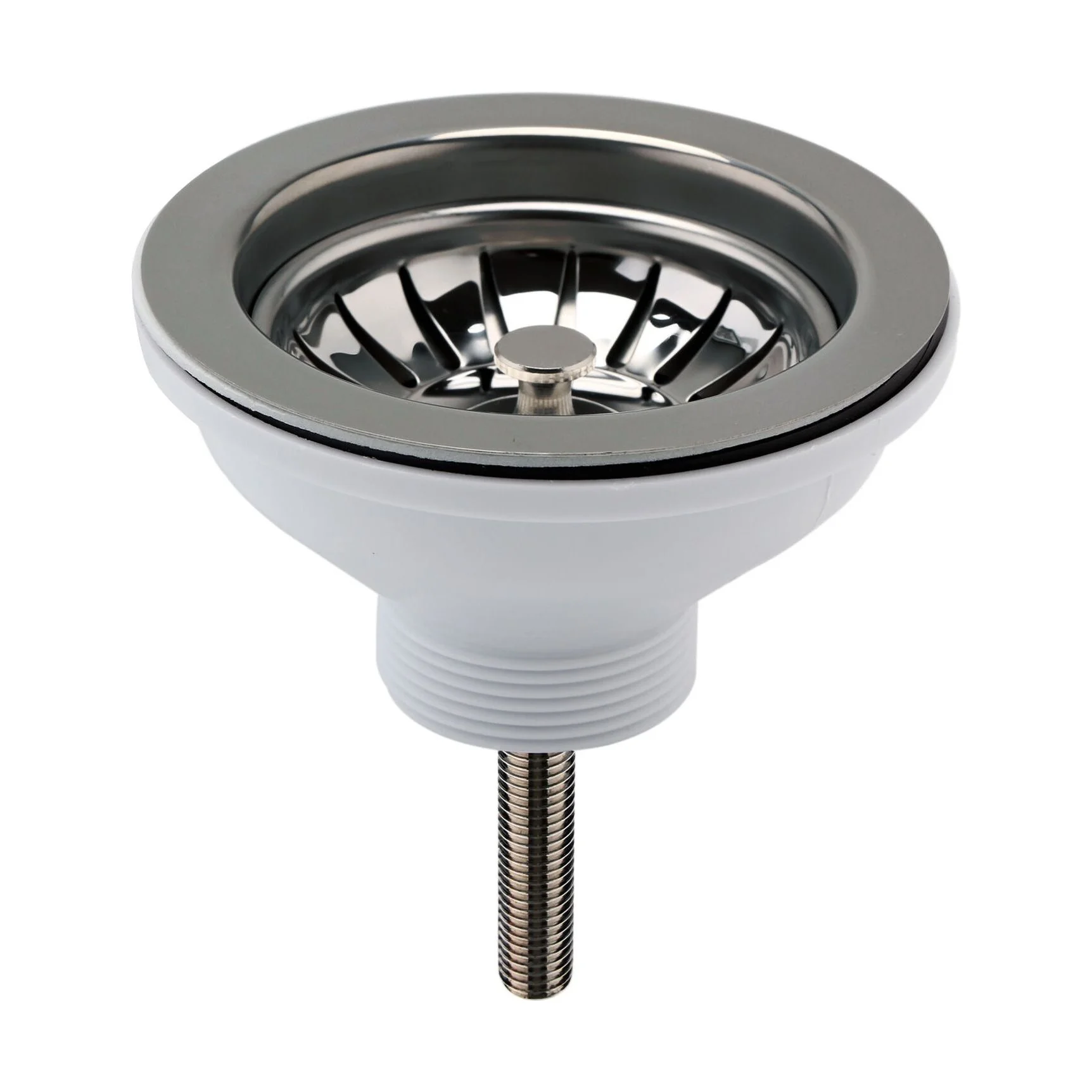 90mm Fireclay Kitchen Sink Basket Strainer Waste - Multiple Colours Available - Image 3