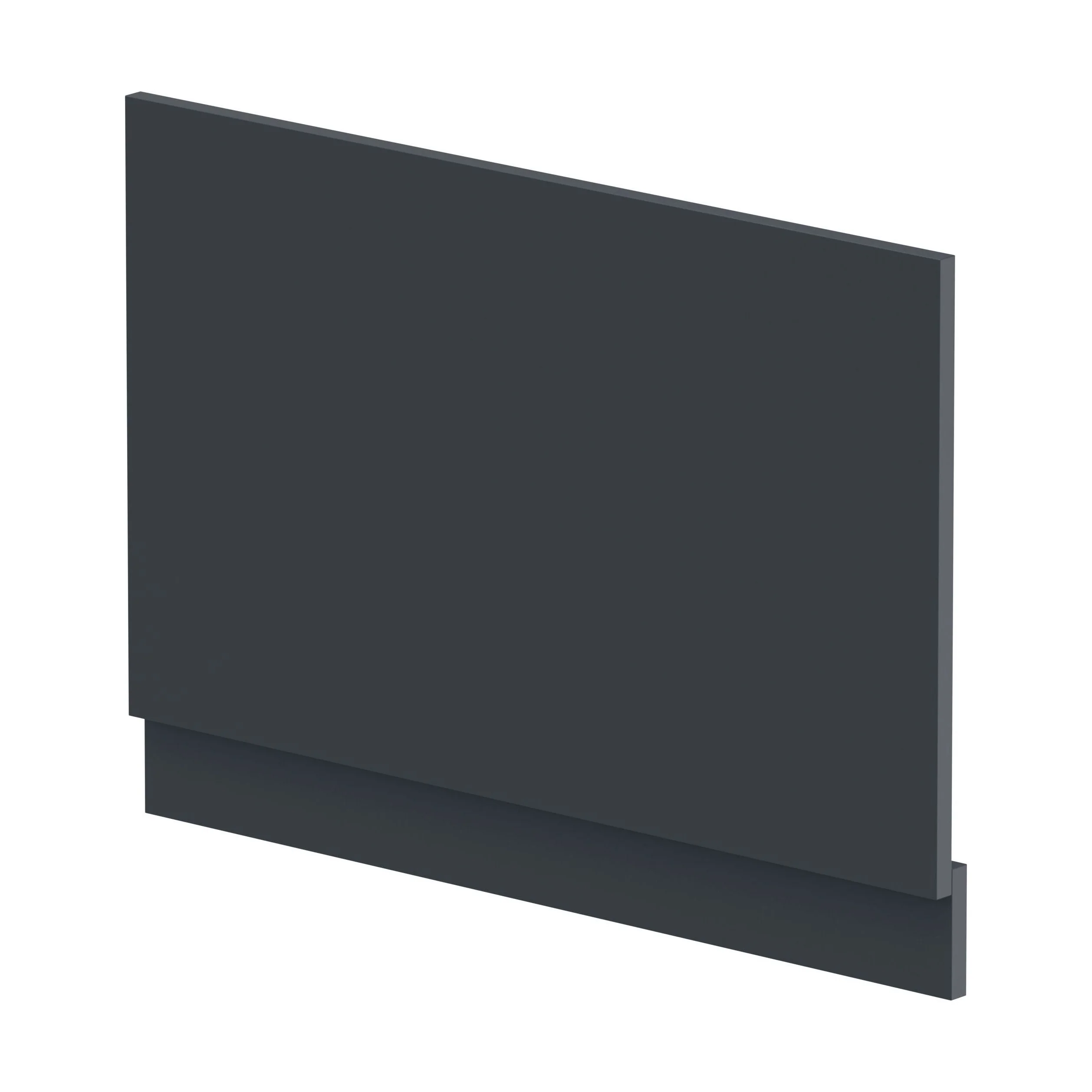 800mm Bath MDF End Panel & Plinth - Dark Grey