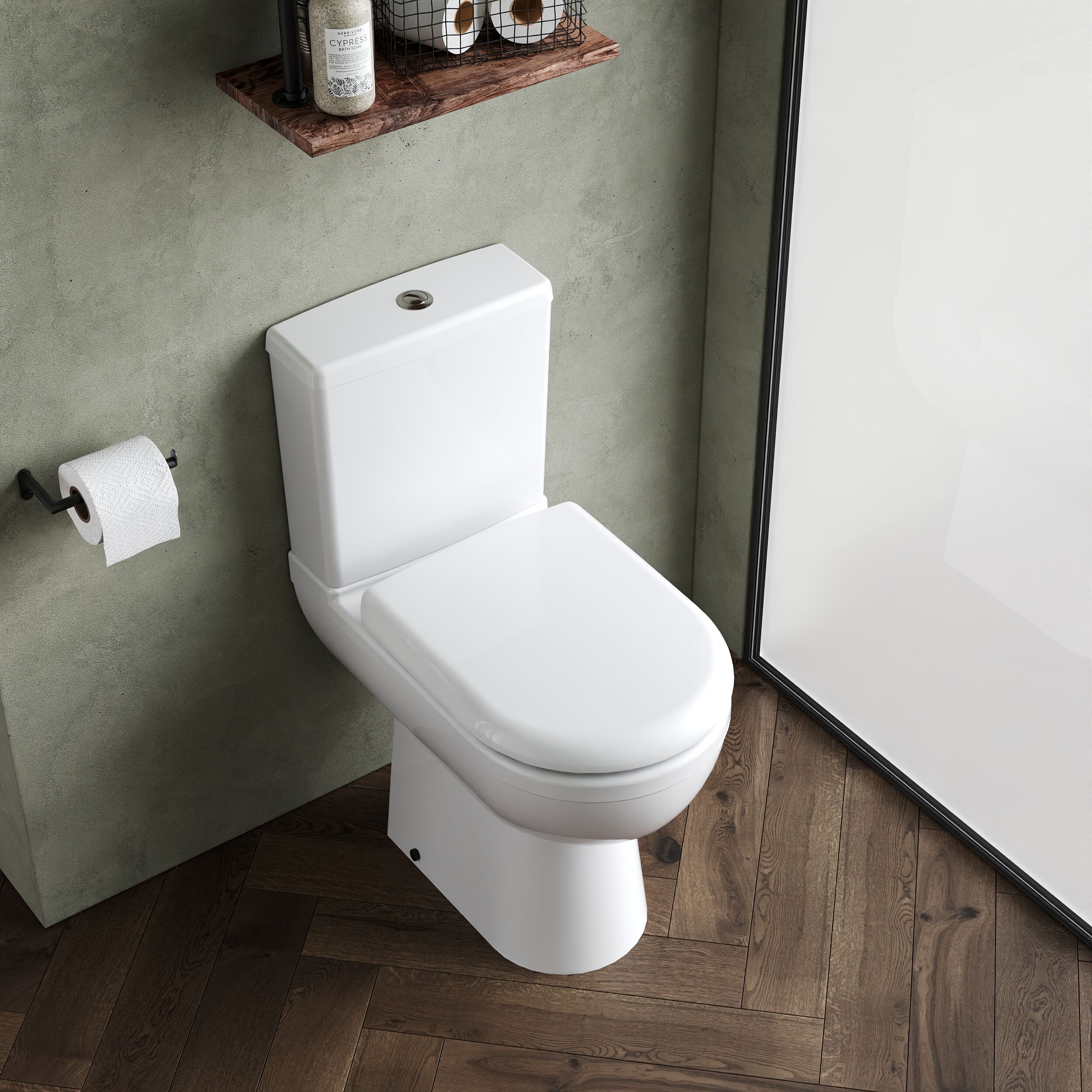 Comfort Height Pan & Cistern - 850mm x 350mm x 640mm - Image 3