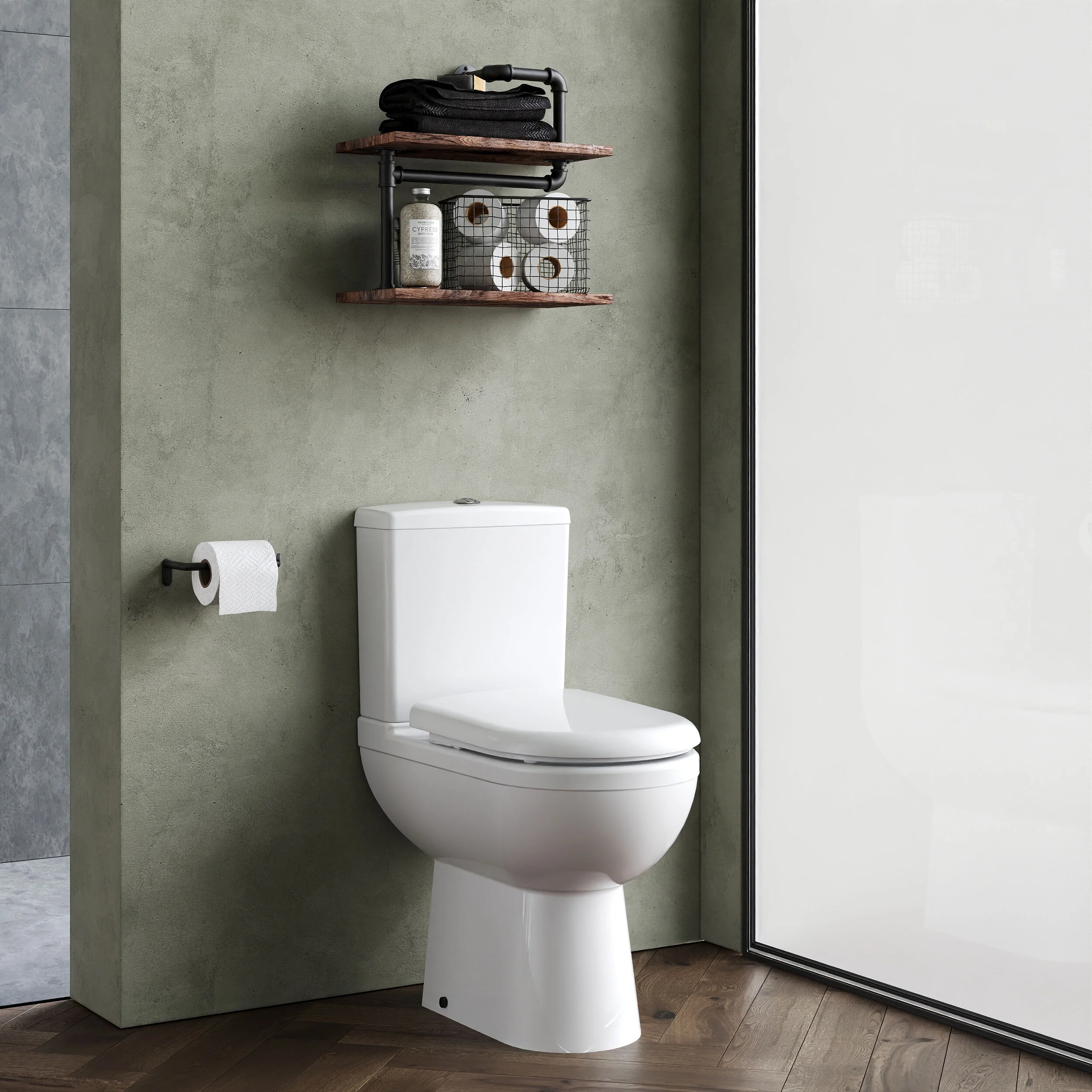 Comfort Height Pan & Cistern - 850mm x 350mm x 640mm - Image 4