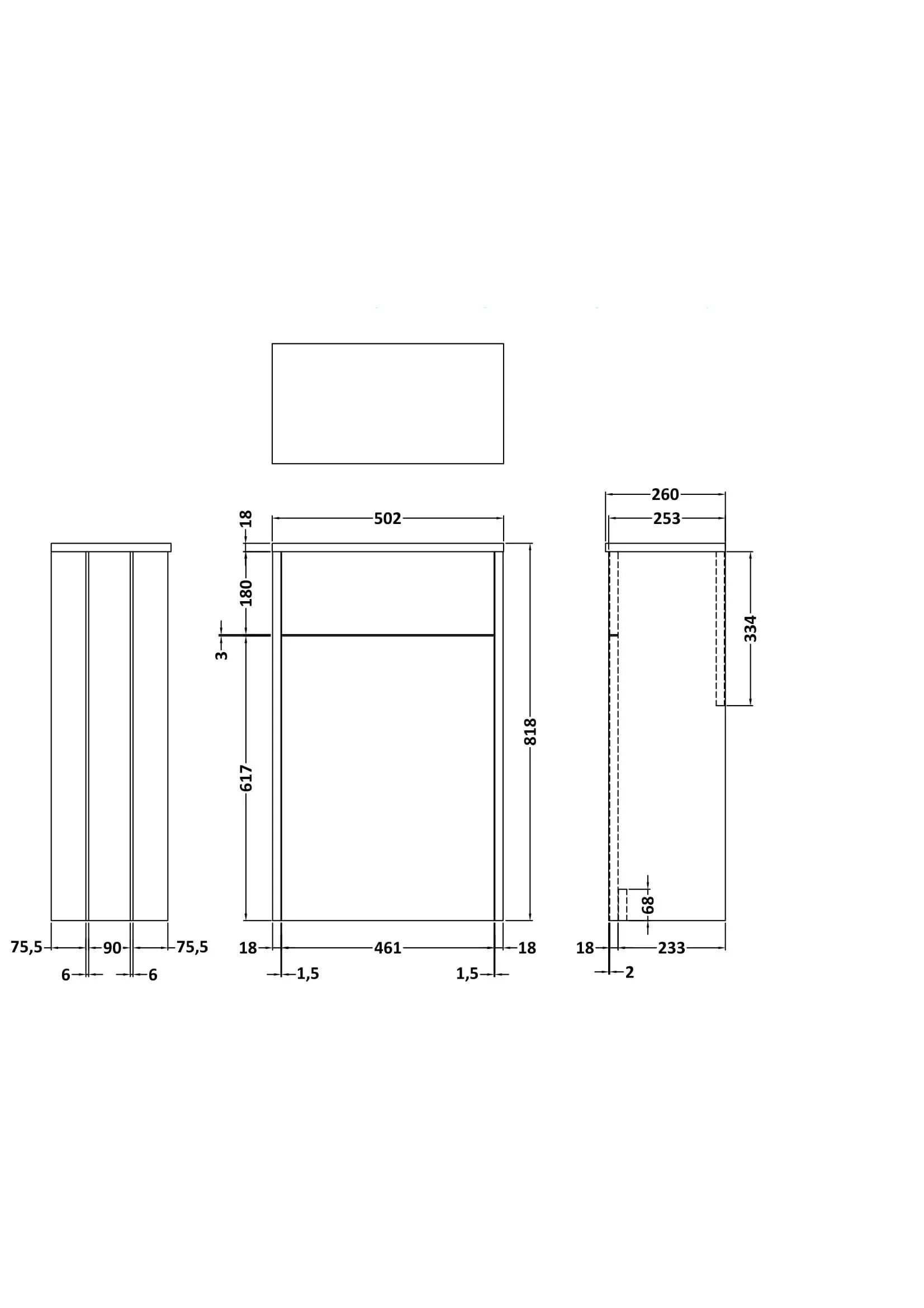 Butterton Traditional Floor Standing WC Unit, Satin Grey - Image 2