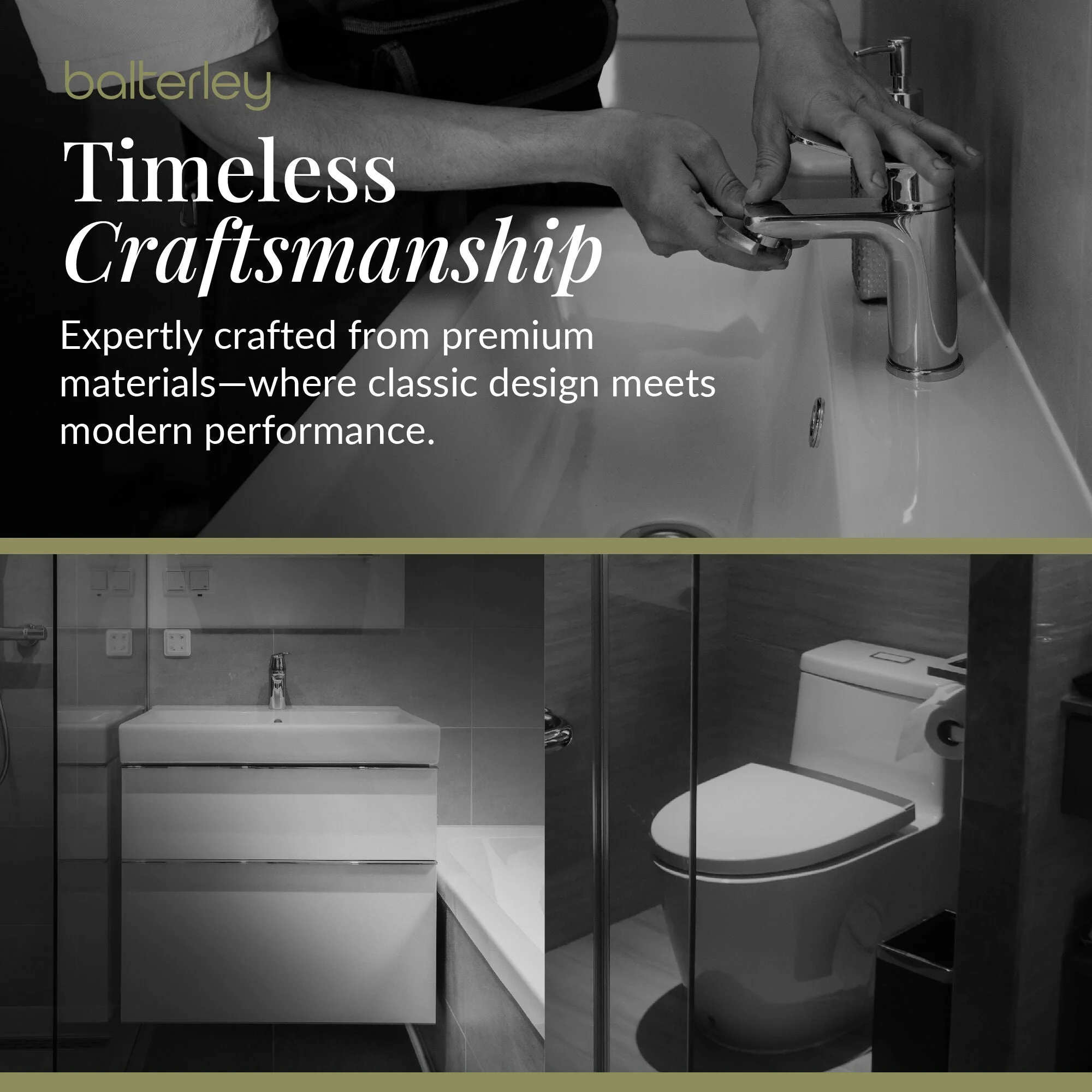 Bramshall Wall Hung 1 Drawer Vanity Unit with Mid-Edge Ceramic Basin 600mm - Image 55