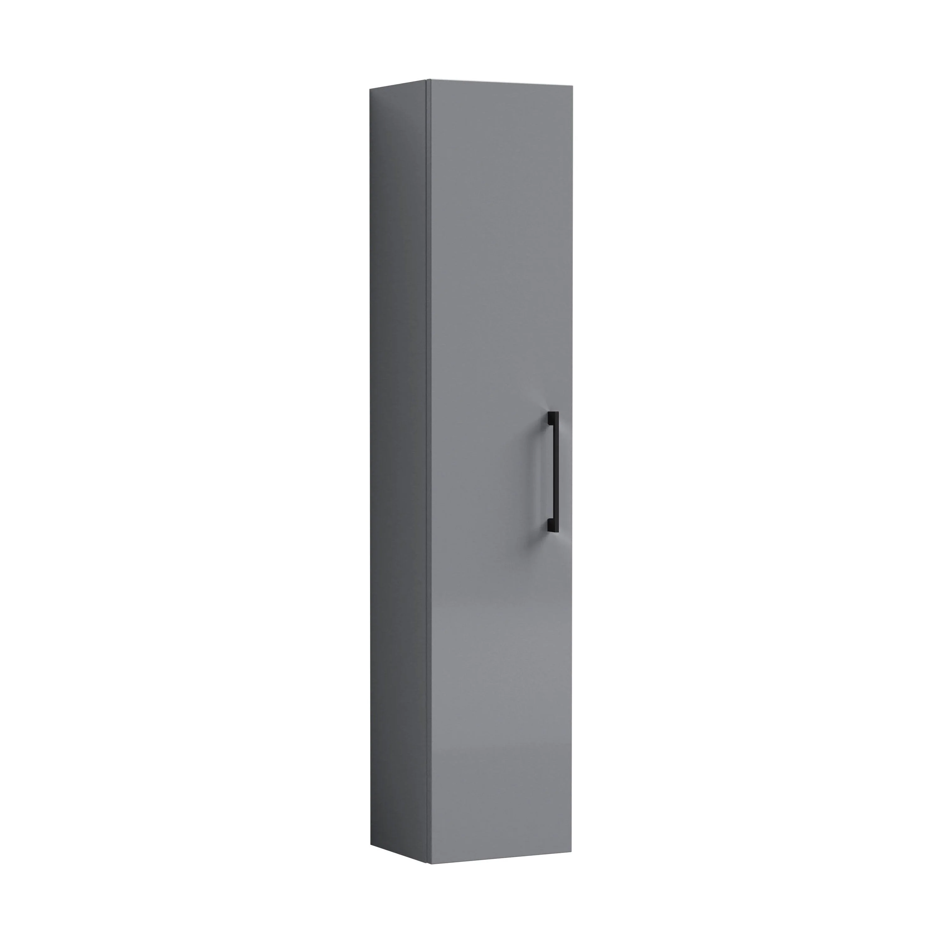 Bramshall 300mm Wall Hung 1 Door Tall Unit - Choice of Colour and Handle Finish - Image 65