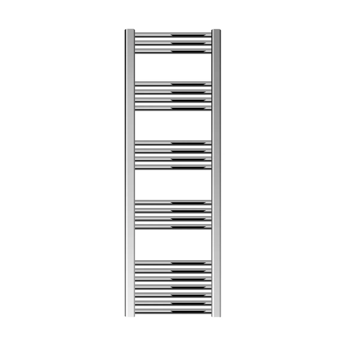 Straight Heated Heated Towel Rail Radiator, 337W, 400 x 700mm, Matt Black - Image 23