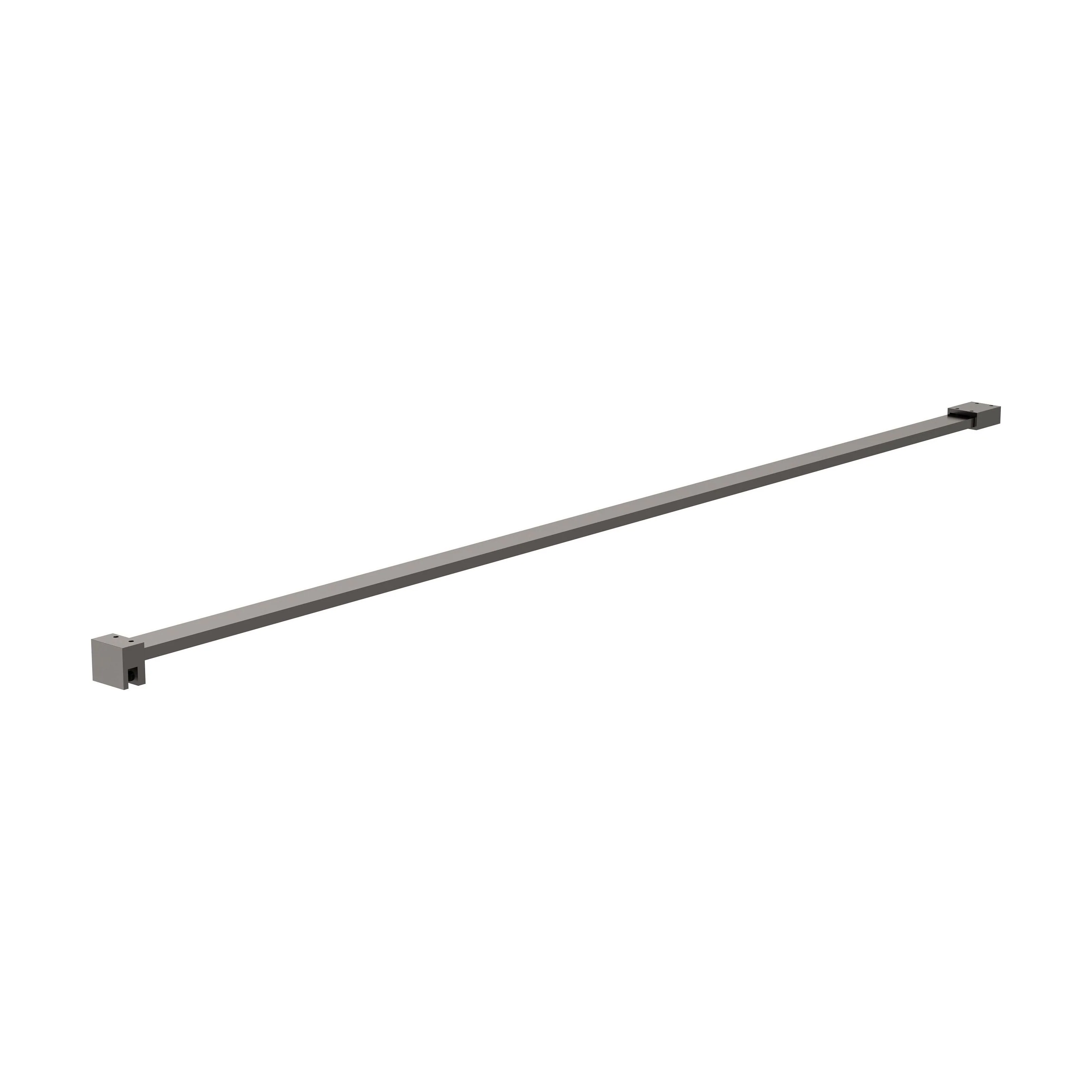 Balterley Wetroom Screen Support Bar (for use with 1950mm High Wetroom Screens) - Brushed Pewter