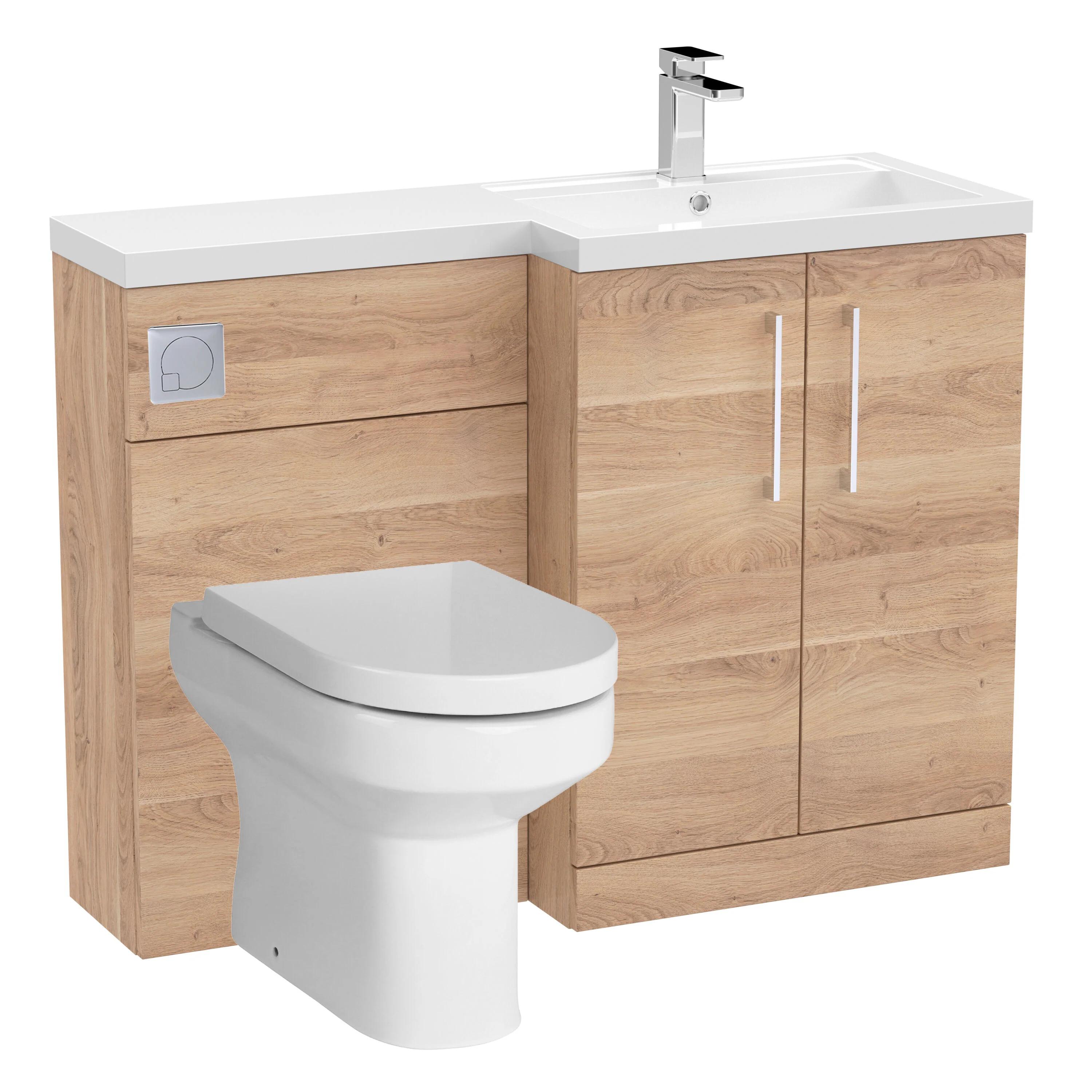 Bramshall Vanity Unit Bundle, Choice of Orientation and Colour - Image 12