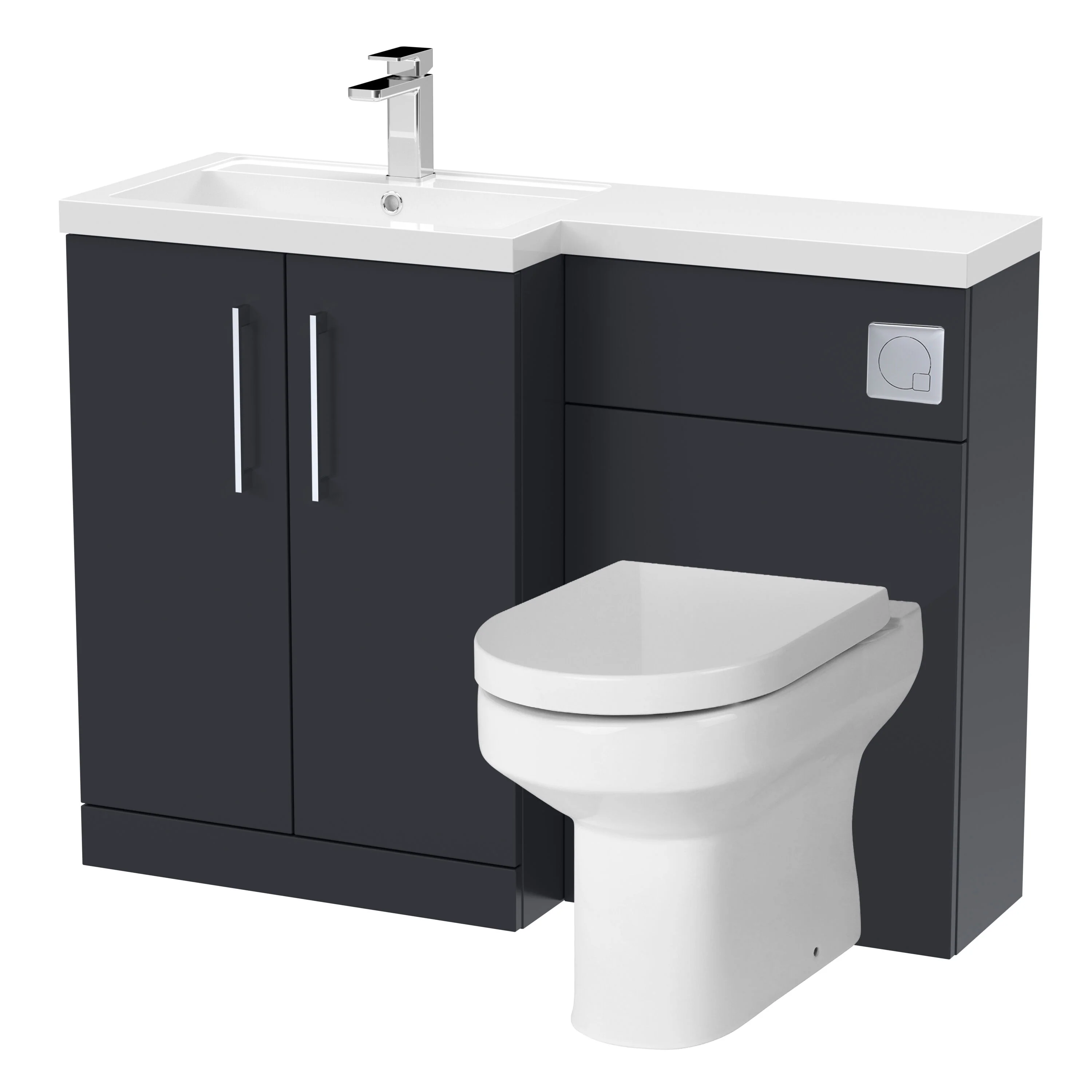 Bramshall Vanity Unit Bundle, Choice of Orientation and Colour - Image 3