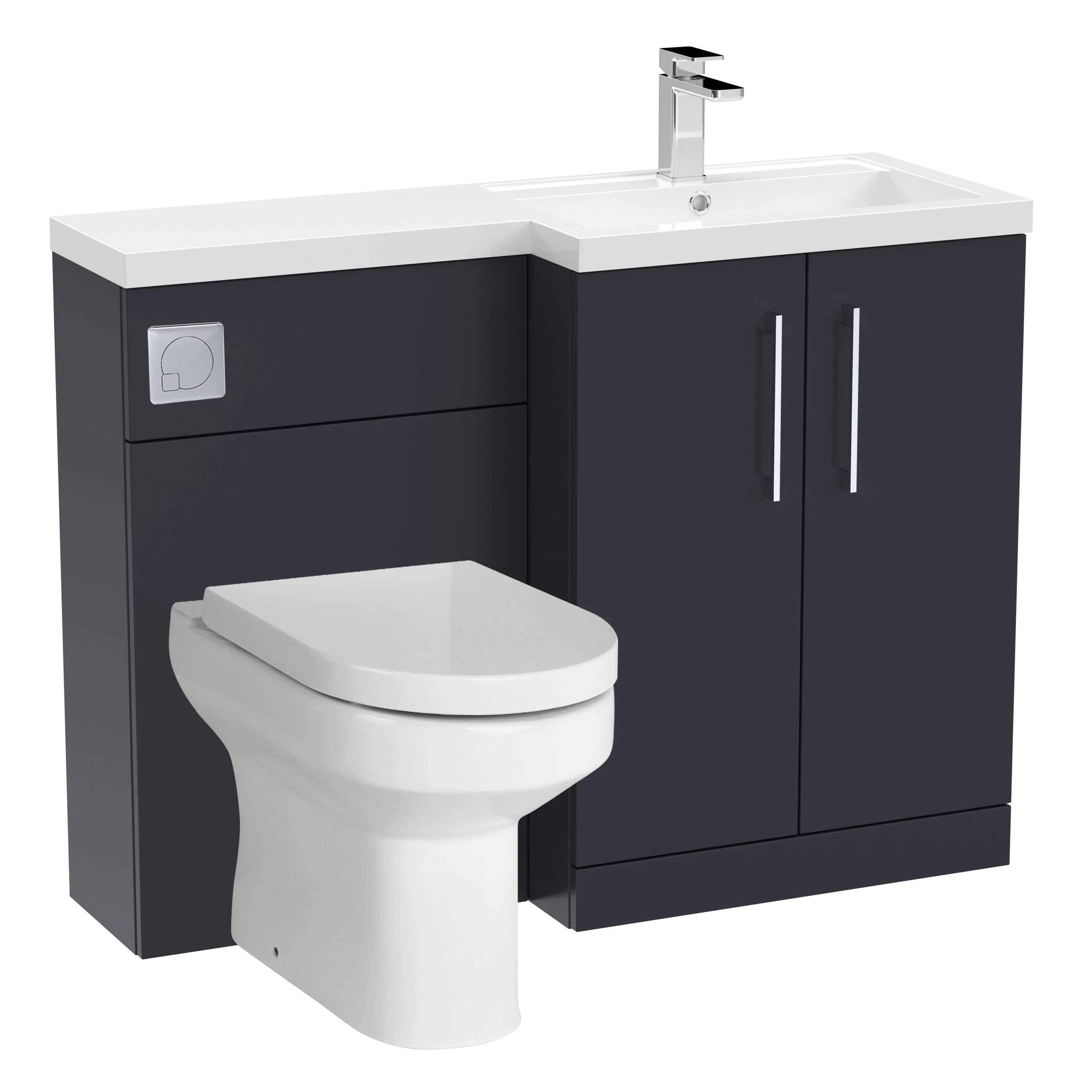 Bramshall Vanity Unit Bundle, Choice of Orientation and Colour - Image 4