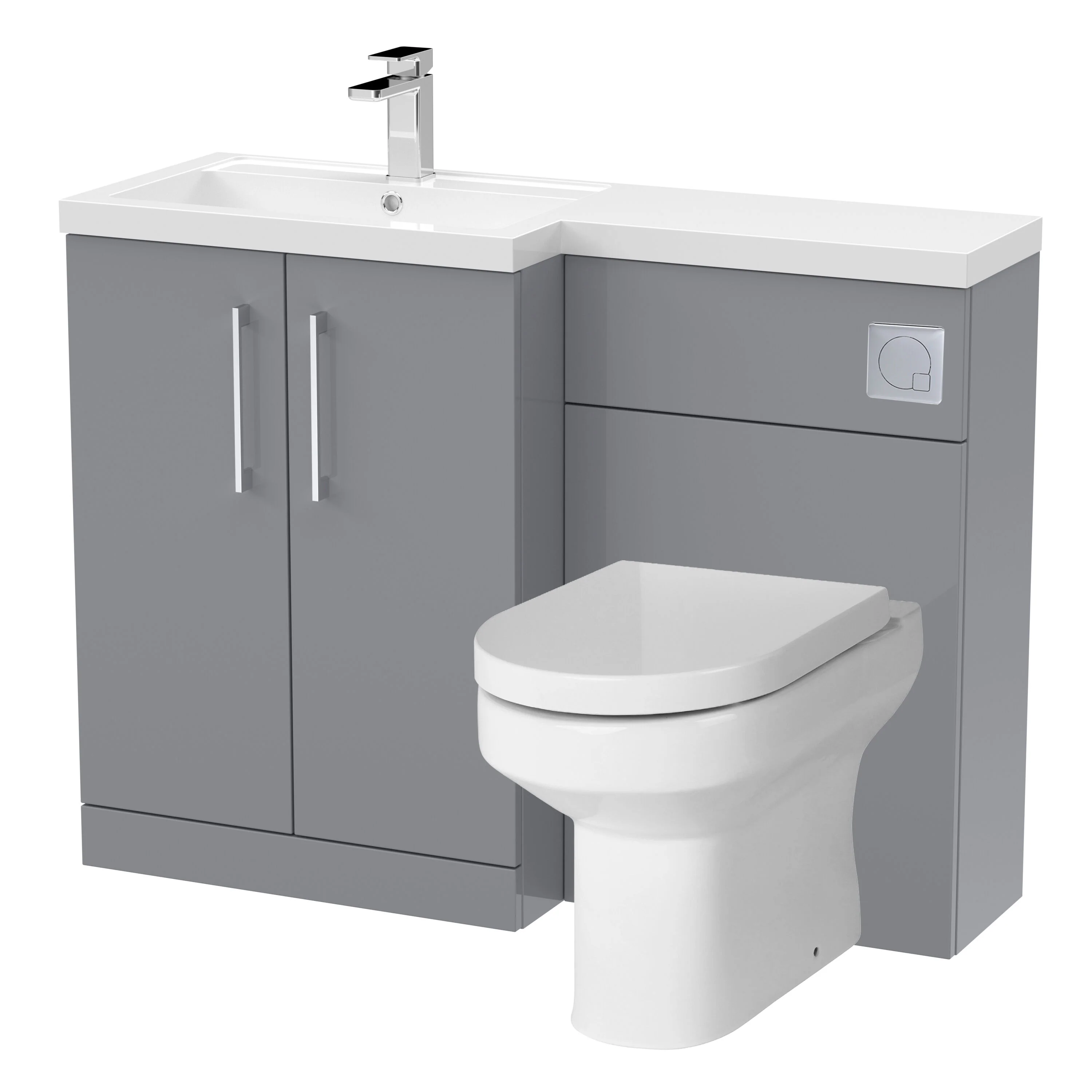 Bramshall Vanity Unit Bundle, Choice of Orientation and Colour - Image 5