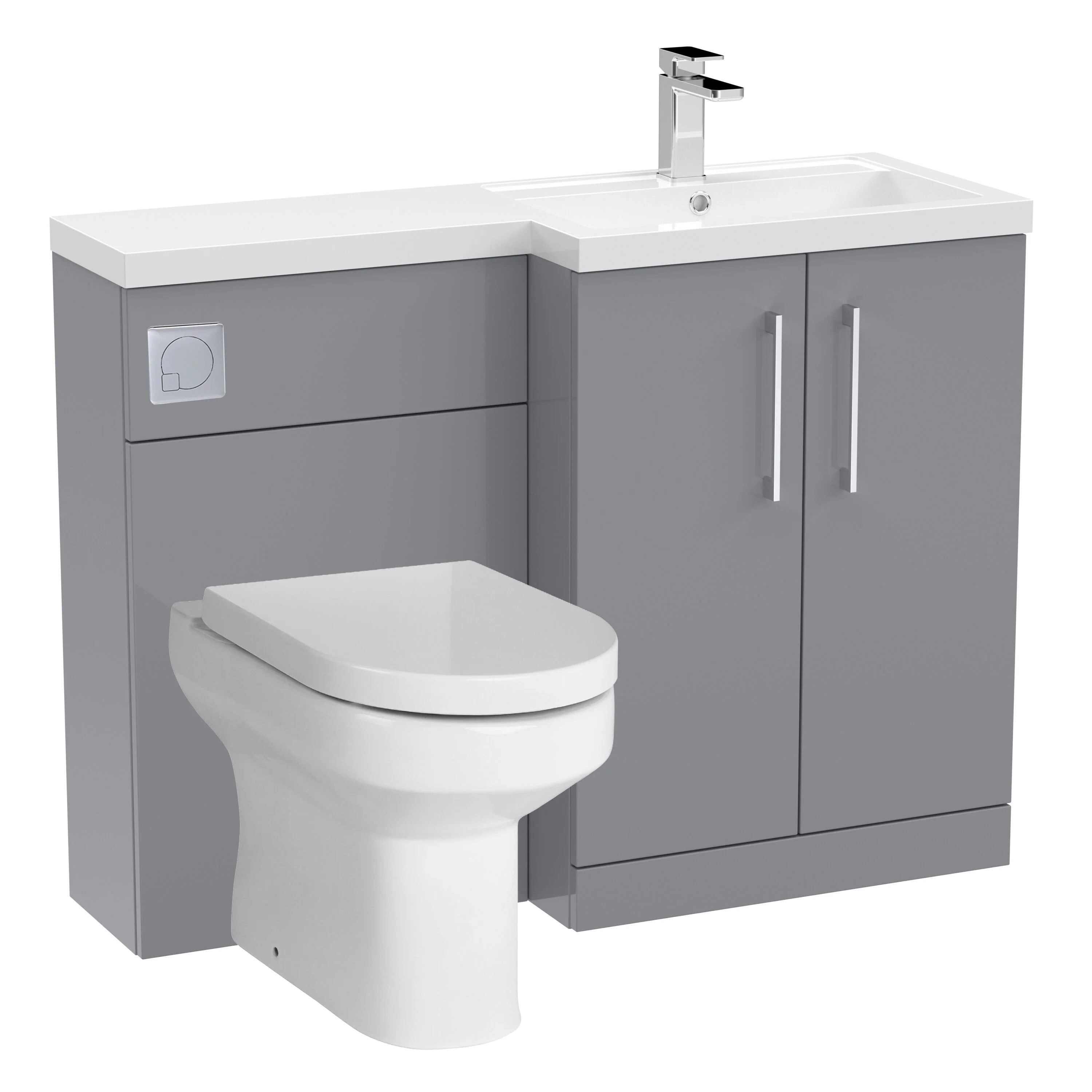 Bramshall Vanity Unit Bundle, Choice of Orientation and Colour - Image 6