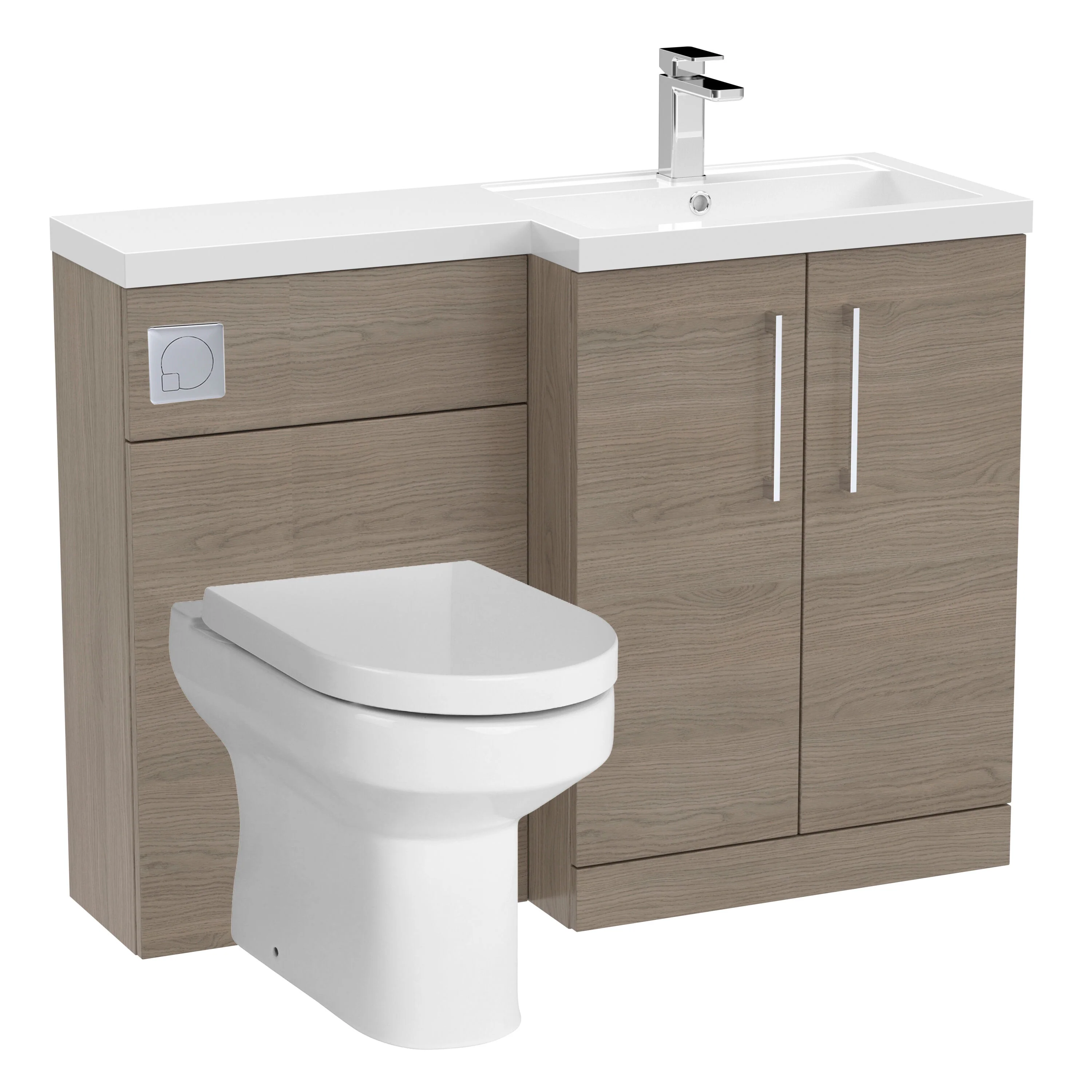Bramshall Vanity Unit Bundle, Choice of Orientation and Colour - Image 8