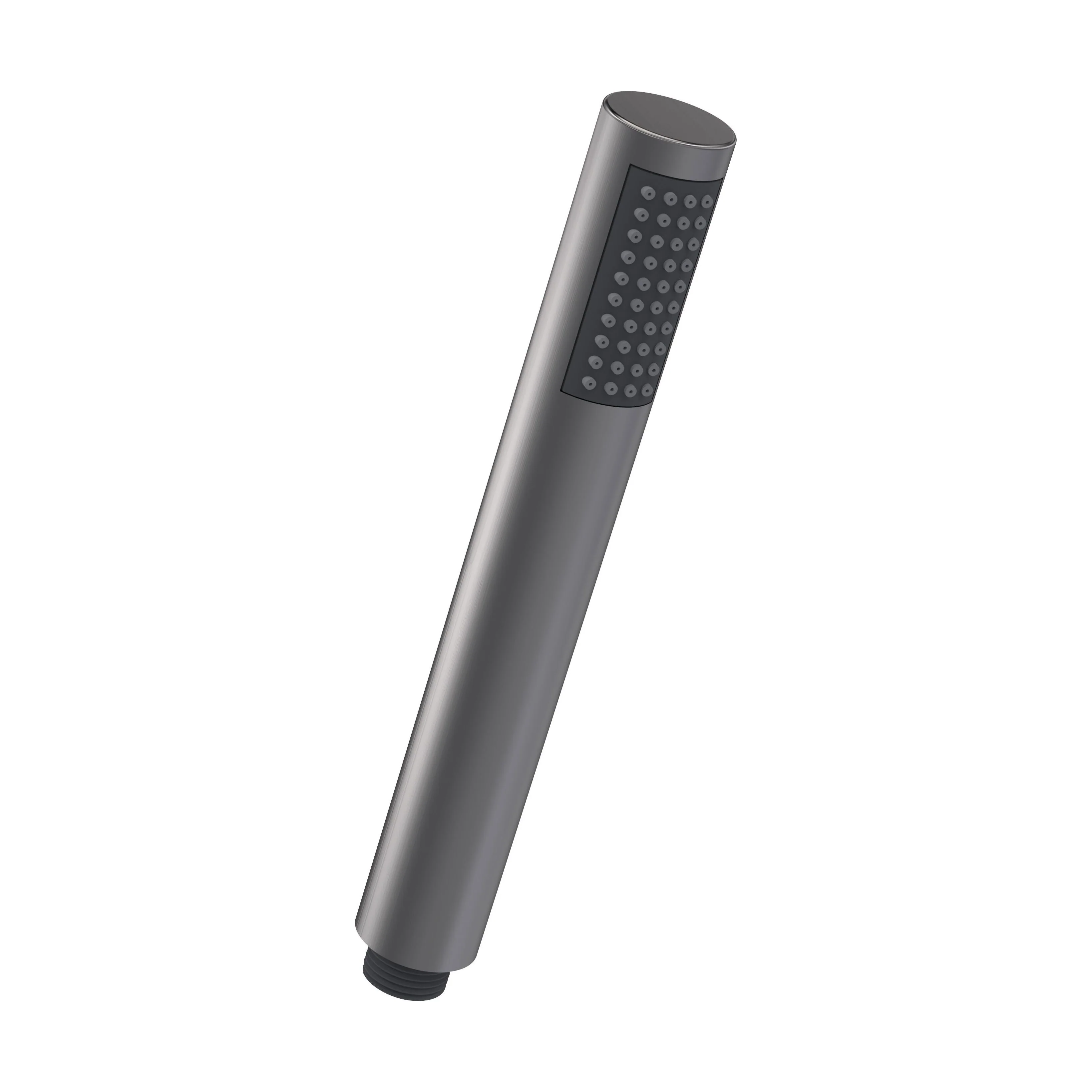 Balterley Contemporary Easyclean Round Single Function Shower Handset - Brushed Pewter