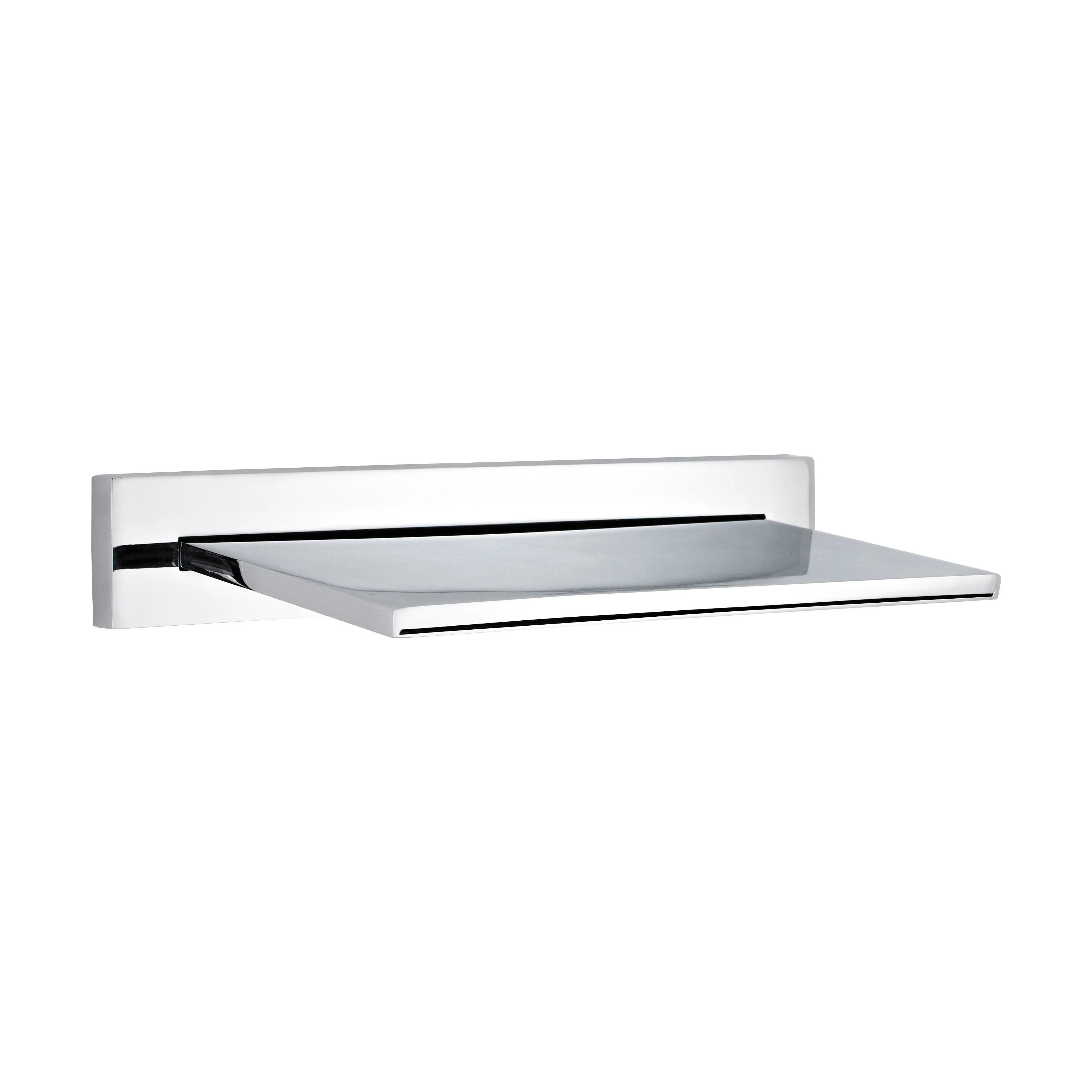 Bathroom Wall Mount Waterfall Bath Filler Spout - Chrome