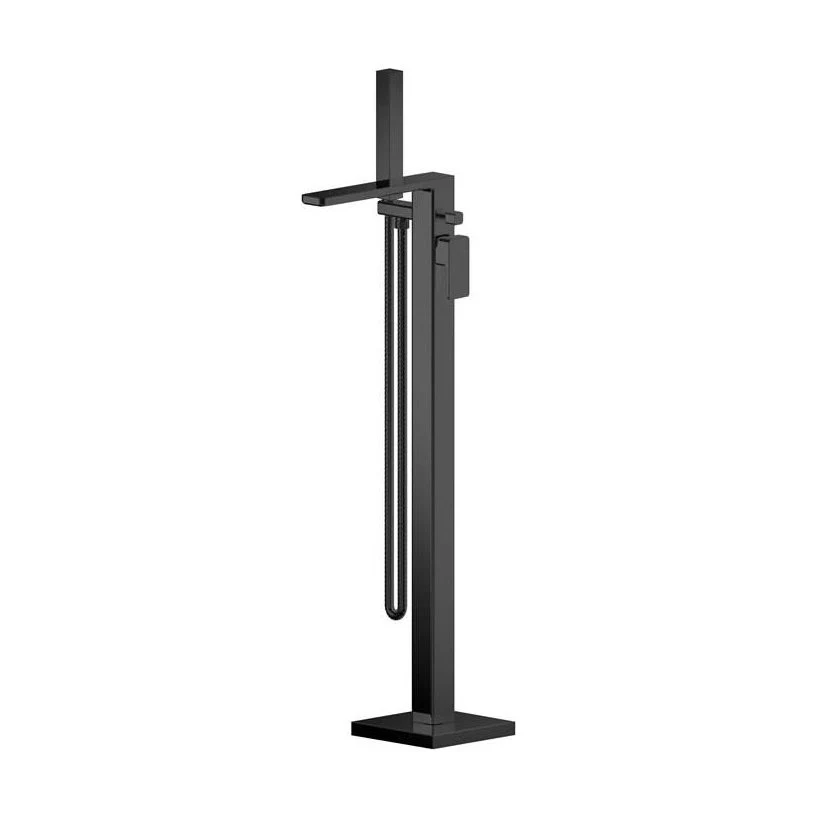 Swinscoe Contemporary Square Freestanding Bath Shower Mixer Tap with Kit - Choice of Colour - Image 3