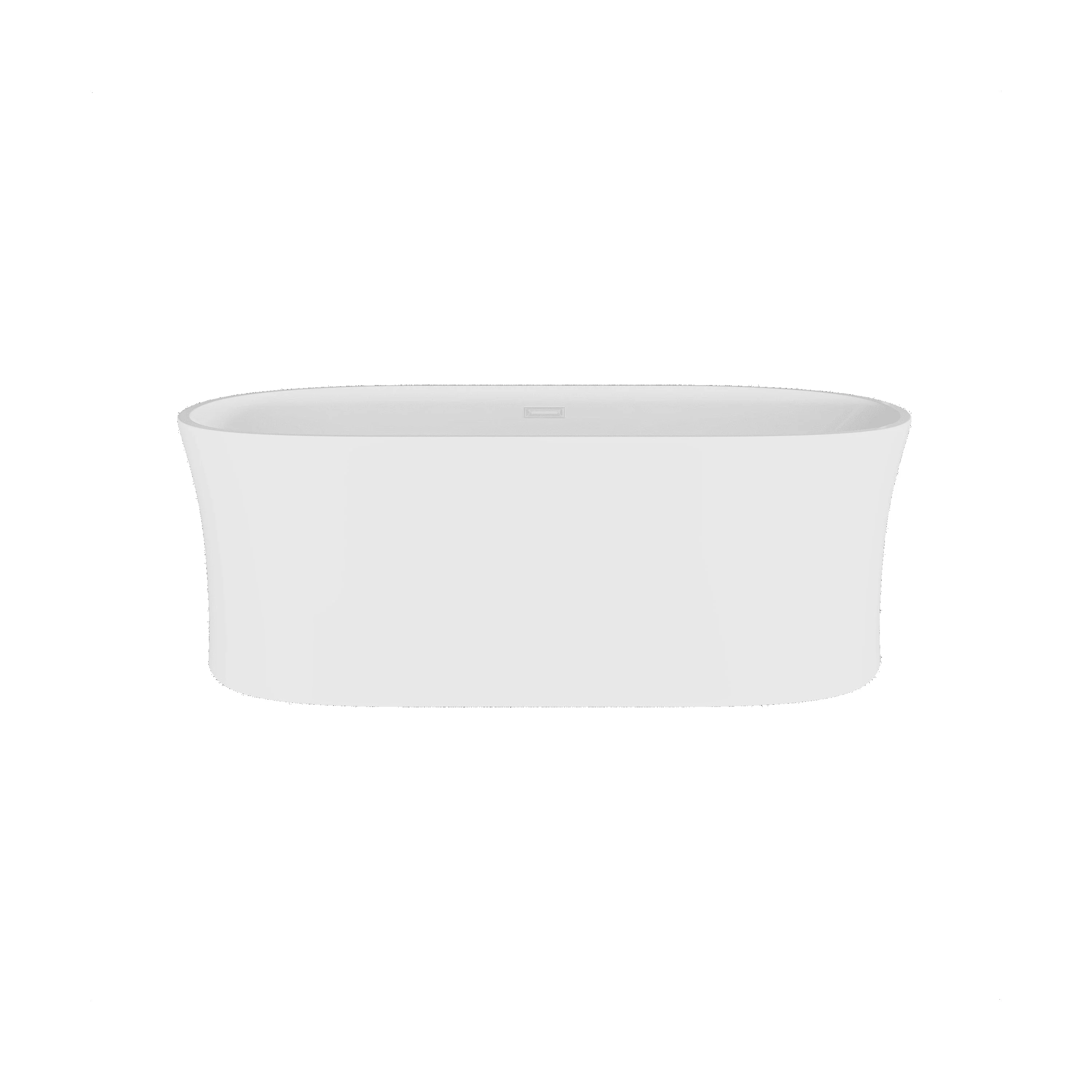 Contemporary White Curved Freestanding Bath - Choice of Size - Image 12