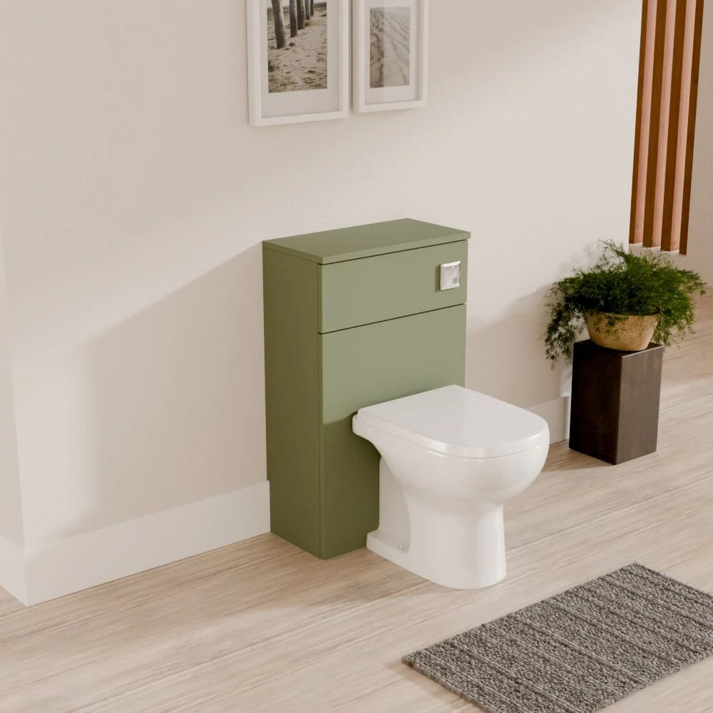 Aldershawe Modern Floor Standing Soft Square WC Toilet Unit – 550mm - Image 12