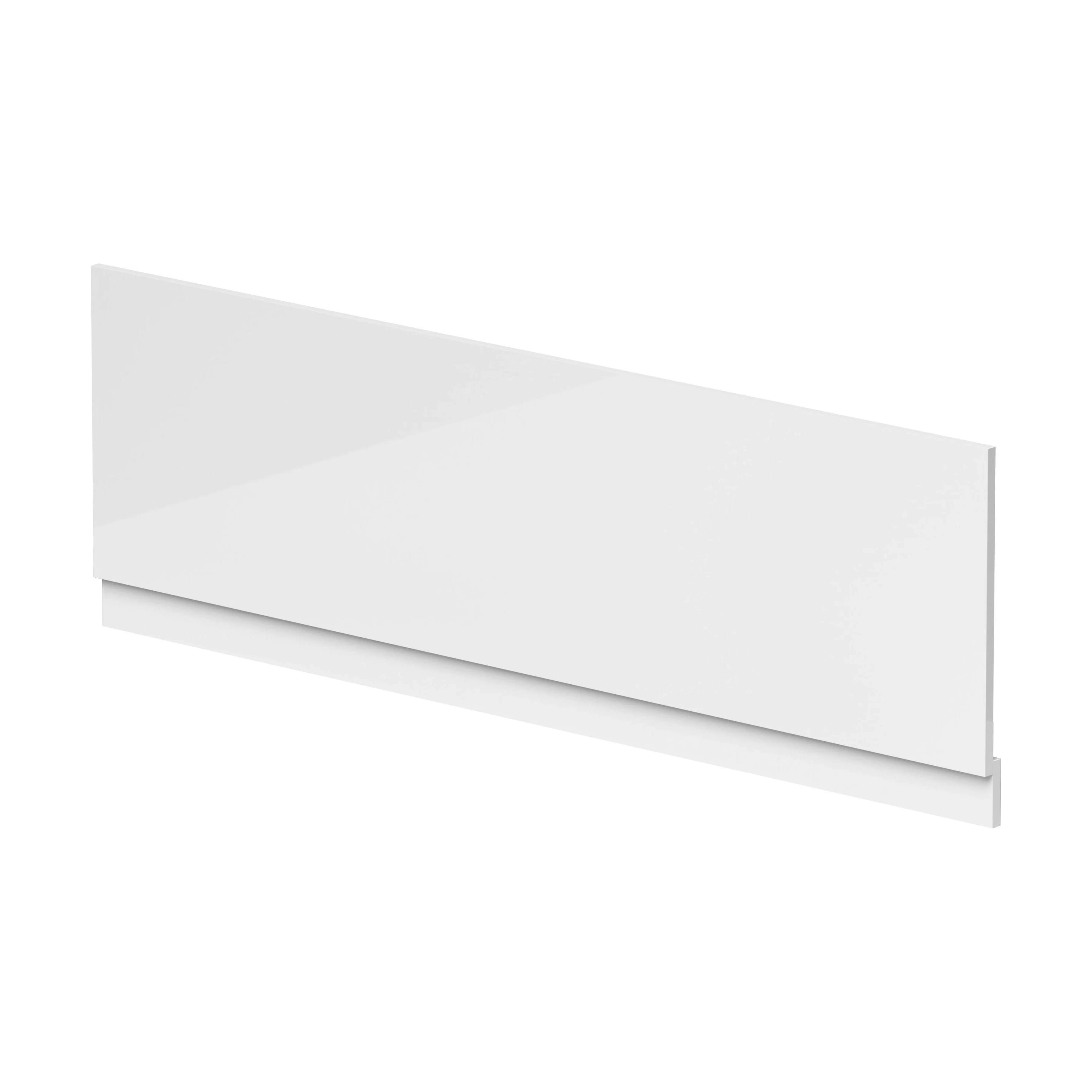 Gloss White MDF Bath Front Panel with Plinth - Choice of Size - Image 15