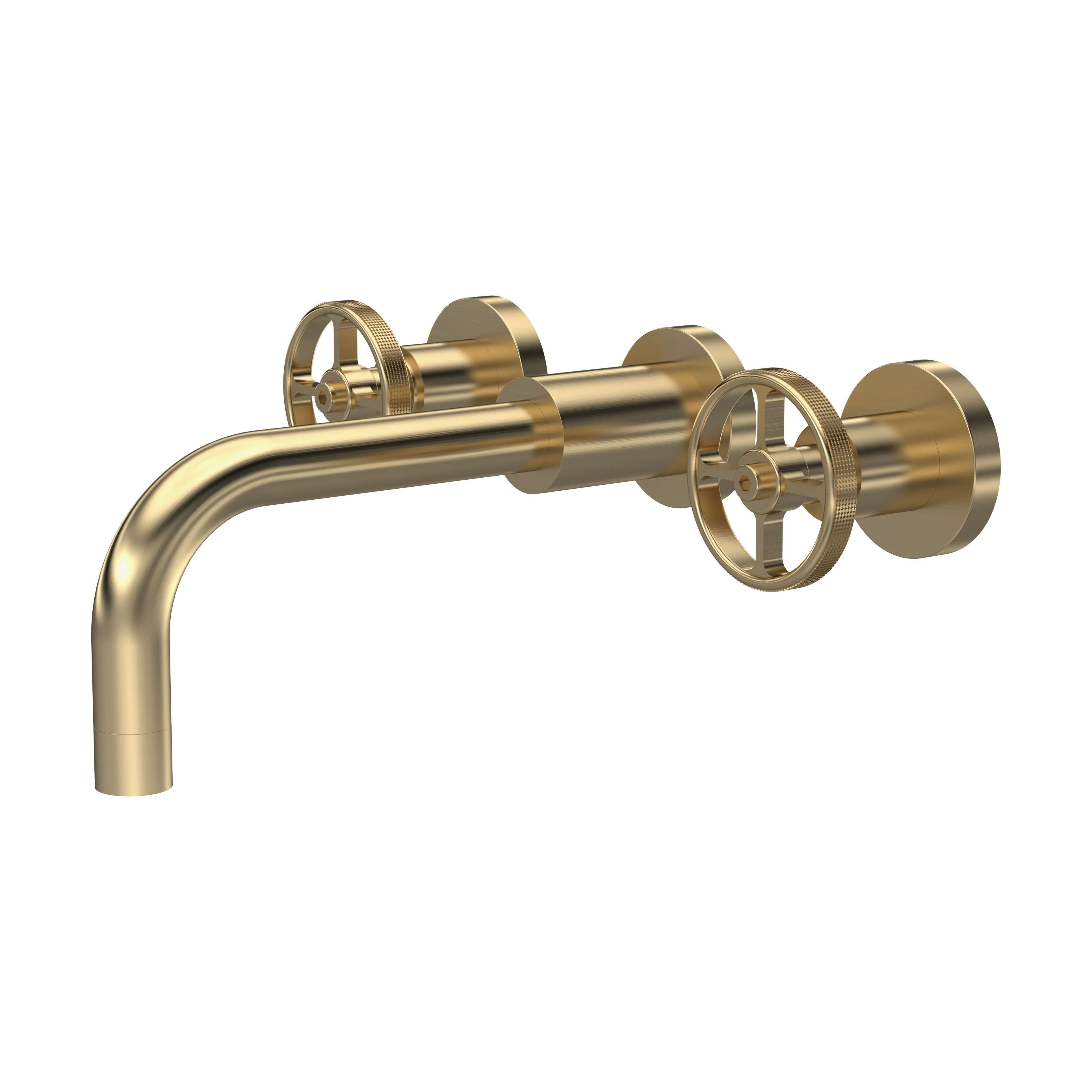 Industrial 3TH Wall Mounted Basin Mixer