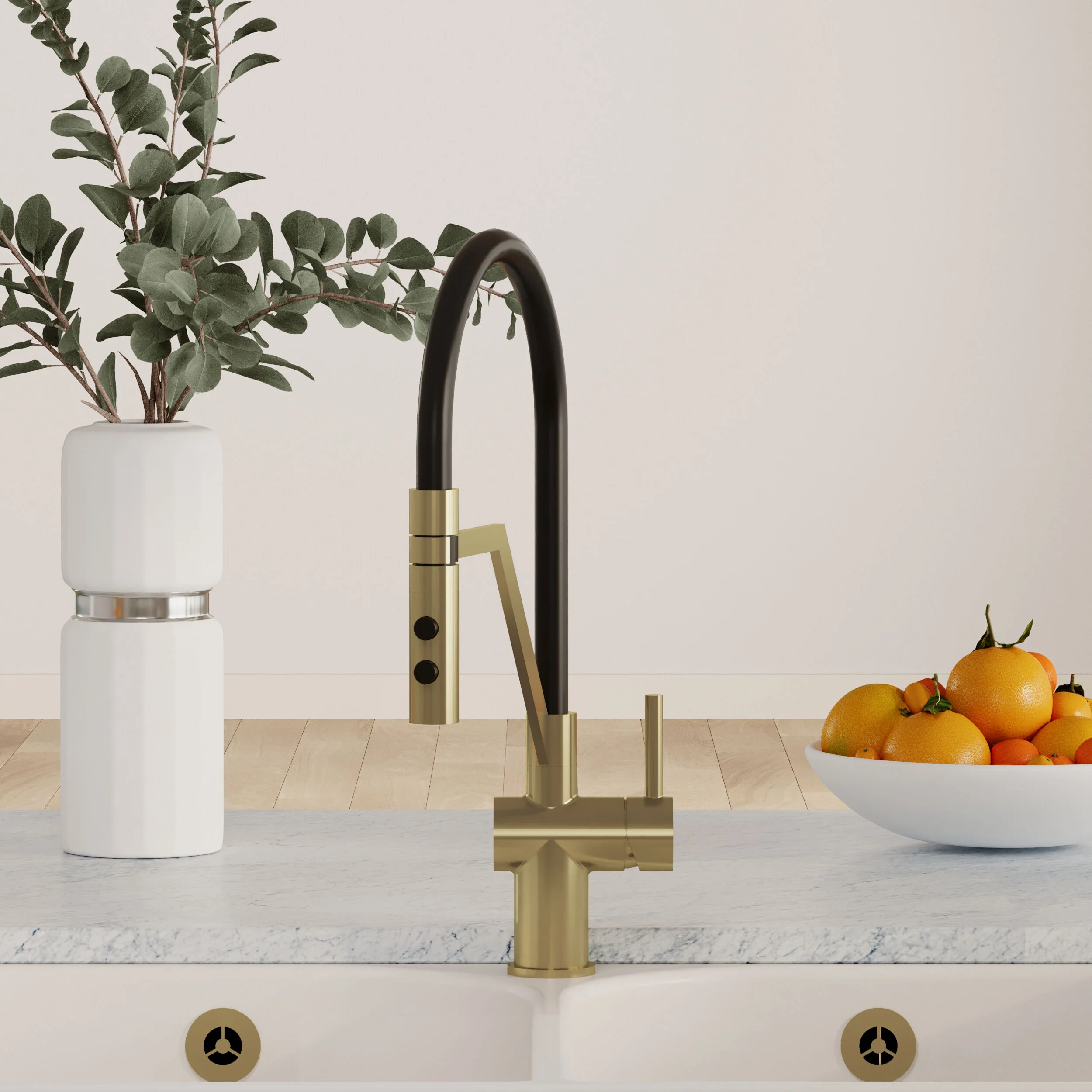 Haughton Kitchen Mono Mixer Tap - Single or Dual Lever, Choice of Colour - Image 16