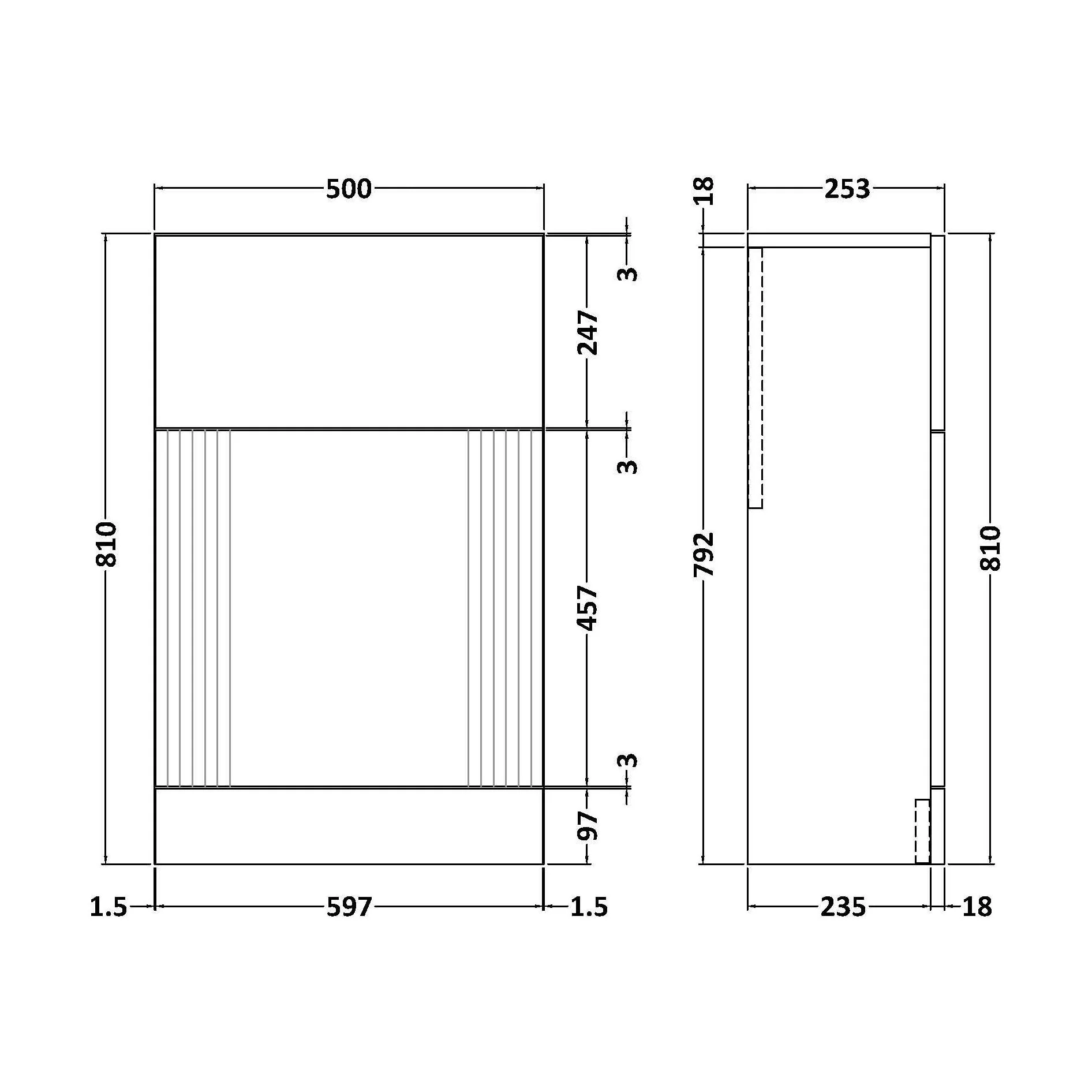 Belvide Modern Bathroom Retro Floor Standing WC Back to Wall Toilet Unit, 500mm, Choice of Colour - Image 27