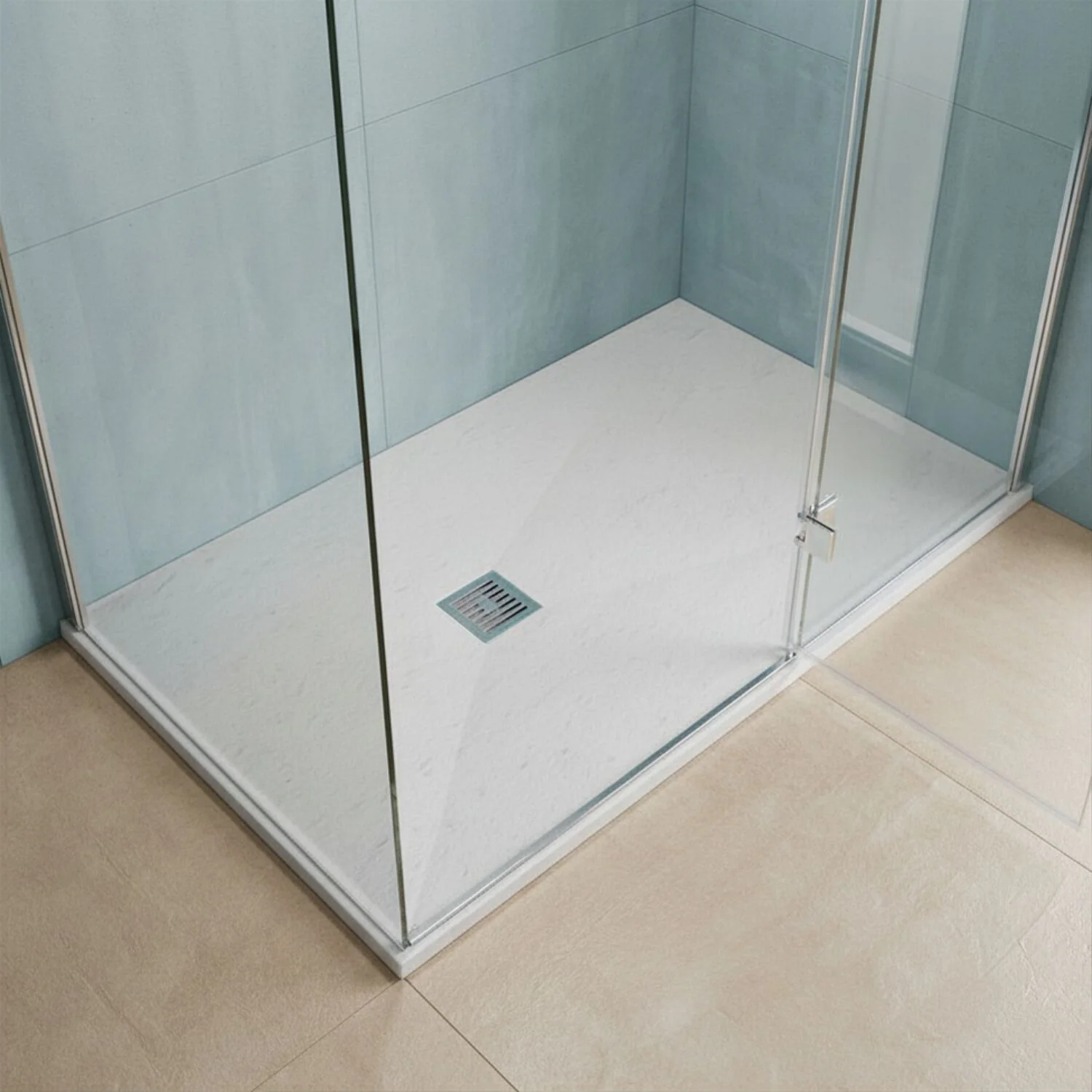 Balterley Shower Tray Premium Slimline Rectangular - Multiple Sizes and Finishes - Image 8