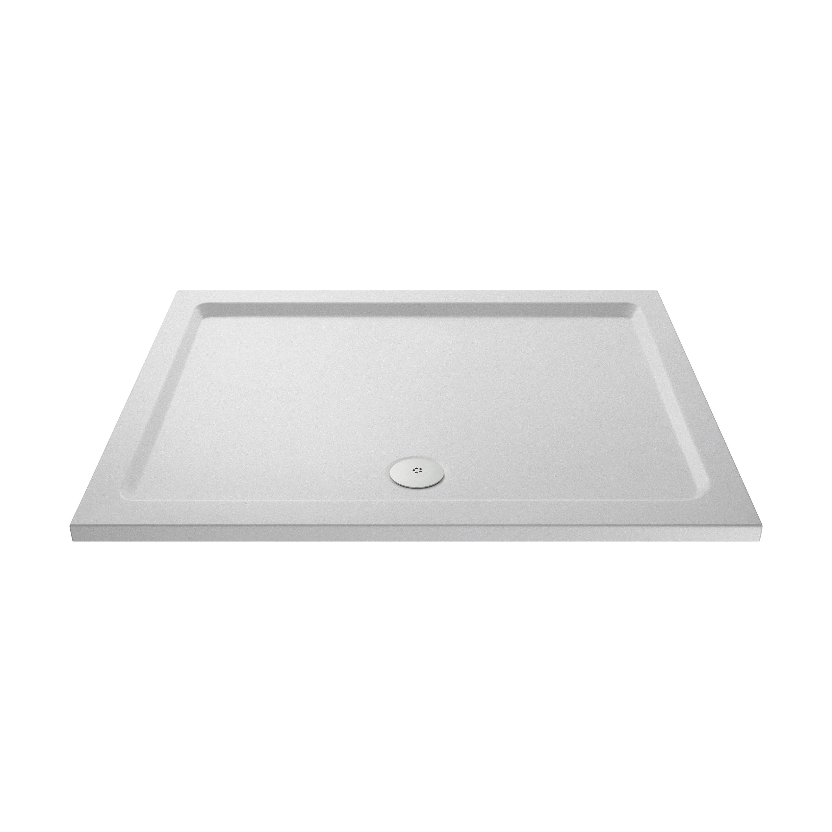 Slip Resistant Slimline Rectangular Shower Tray - Choice of Size - Image 16