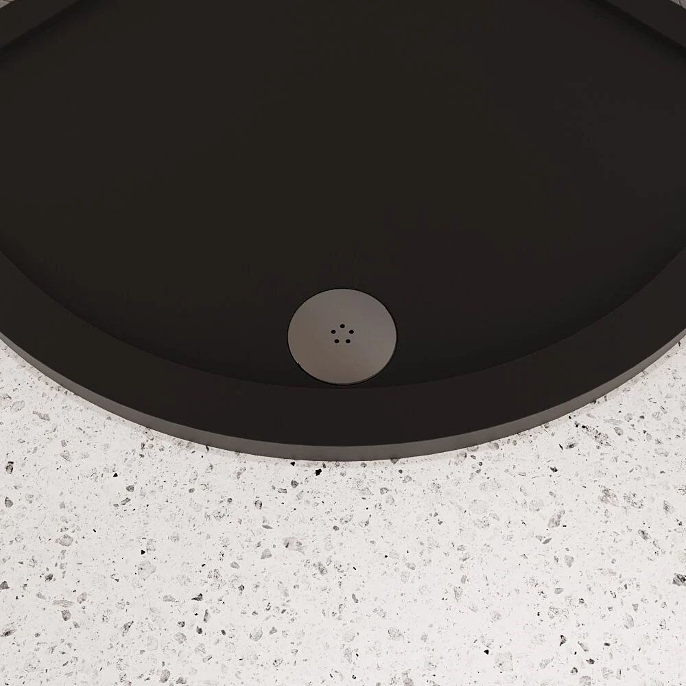 Contemporary Fast Flow Shower Tray Waste with Cover - Multiple Finishes (116x116x99mm) - Image 11