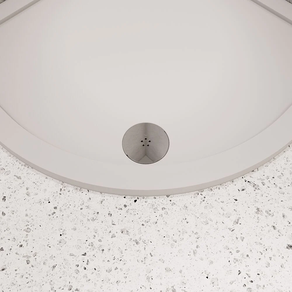 Contemporary Fast Flow Shower Tray Waste with Cover - Multiple Finishes (116x116x99mm) - Image 5