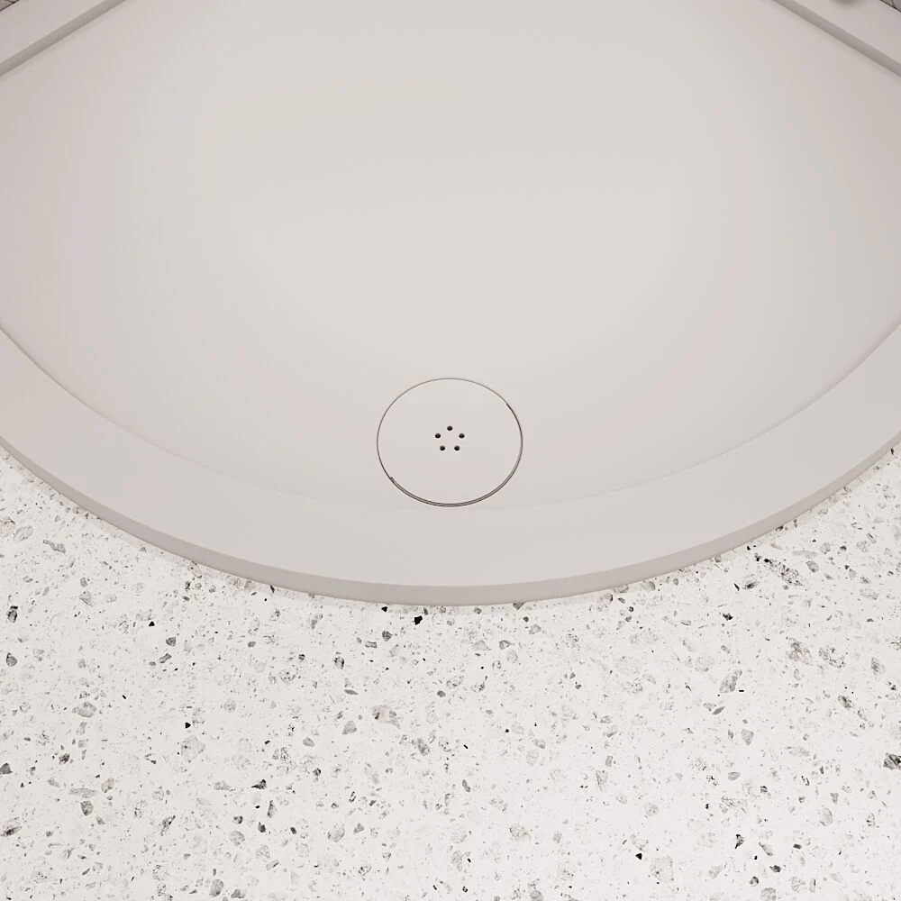 Contemporary Fast Flow Shower Tray Waste with Cover - Multiple Finishes (116x116x99mm) - Image 7