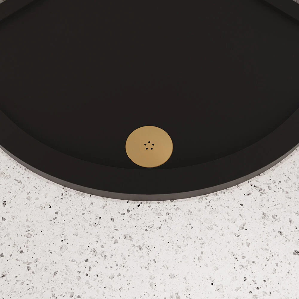 Contemporary Fast Flow Shower Tray Waste with Cover - Multiple Finishes (116x116x99mm) - Image 9