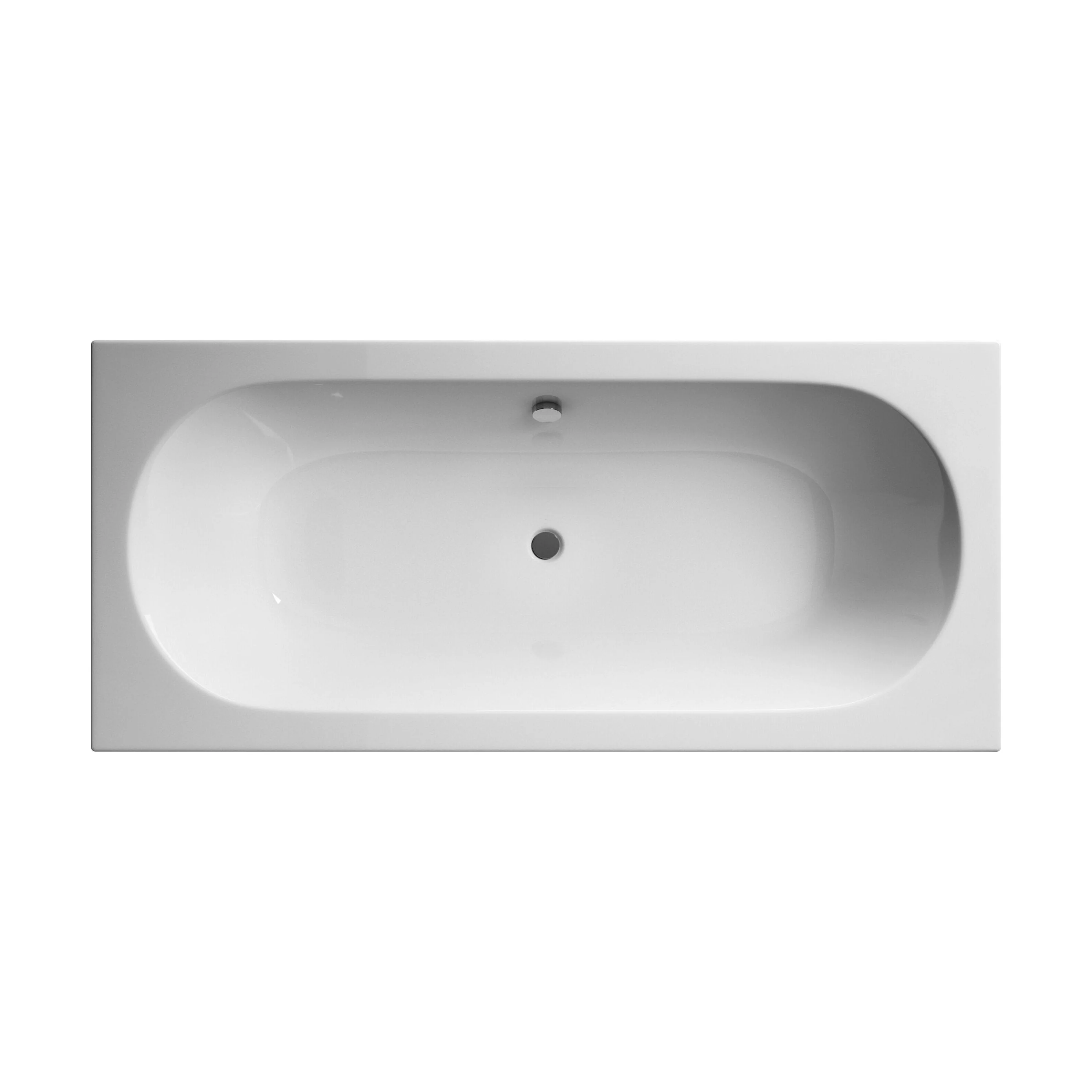 Round DE Bath with Leg Set 1700x750 EL