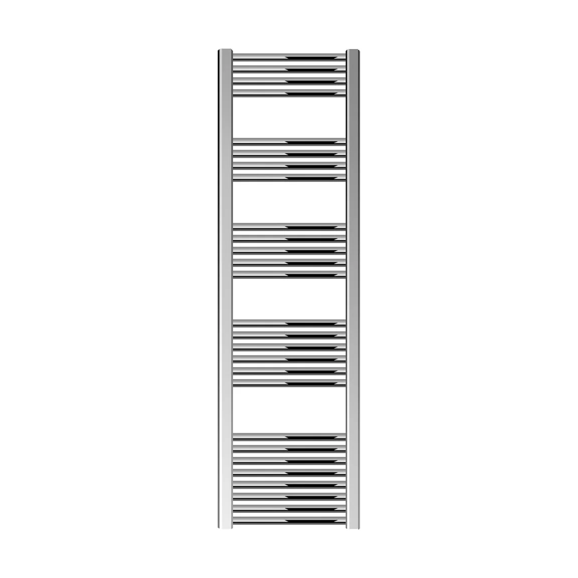 Yarnfield Straight Heated Rail Dual Fuel Towel Warmer, 400mm - Choice of Size and Colour - Image 18